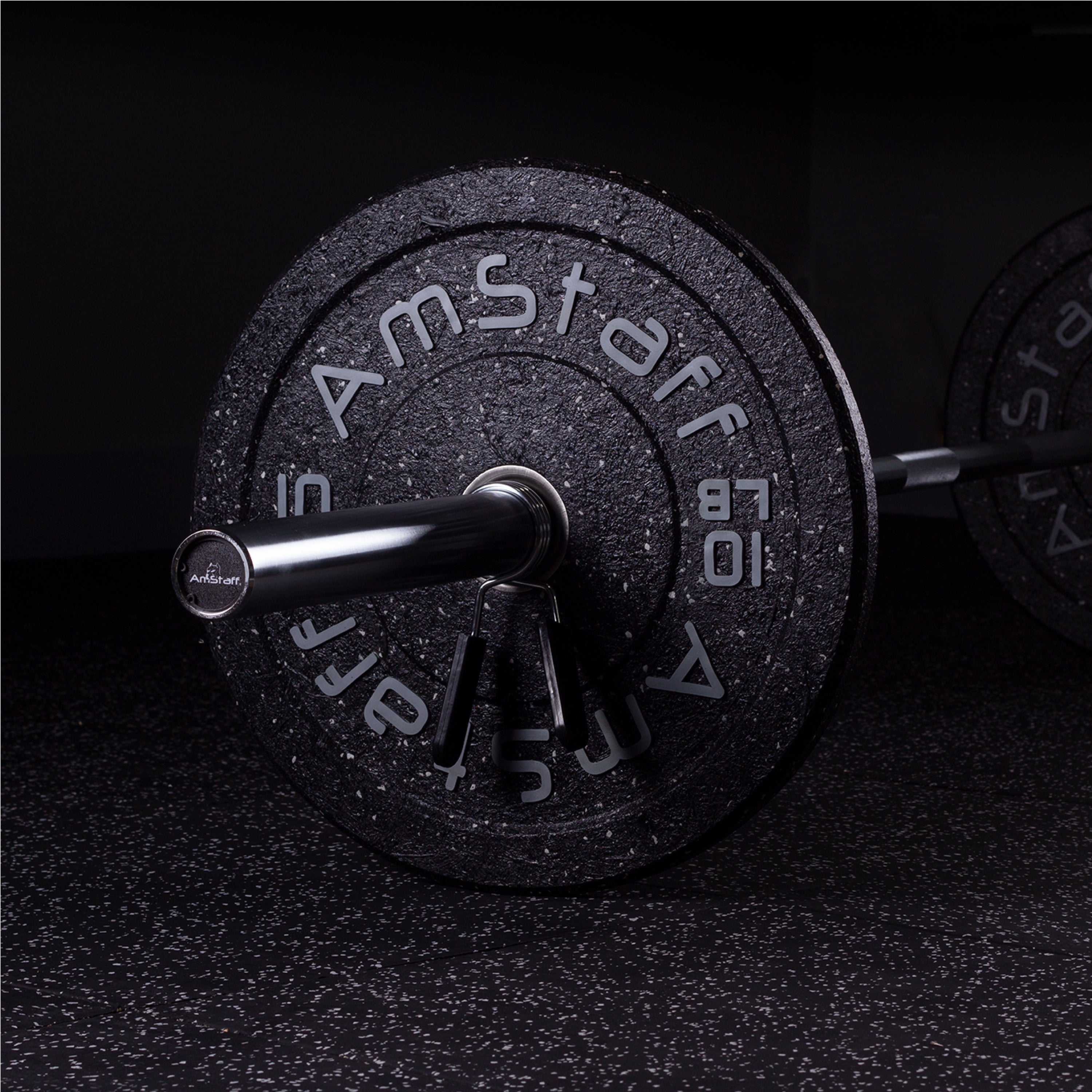 350lbs Crumb Rubber Bumper Plate Weight Set