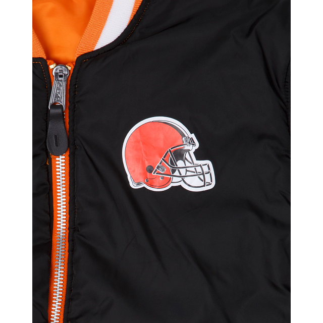 Alpha Industries X Cleveland Browns MA-1 Bomber Jacket