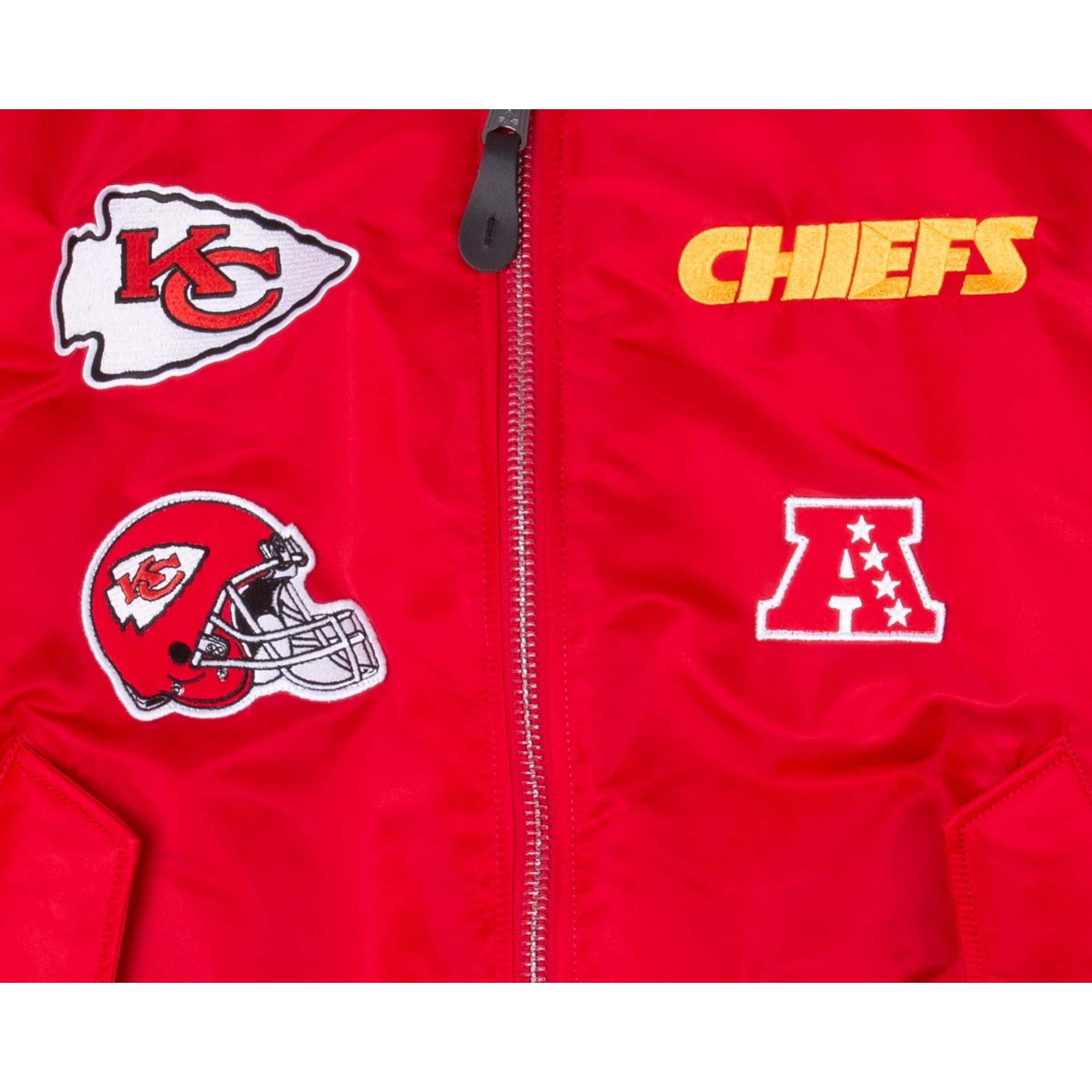 Alpha Industries X Kansas City Chiefs MA-1 Bomber Jacket