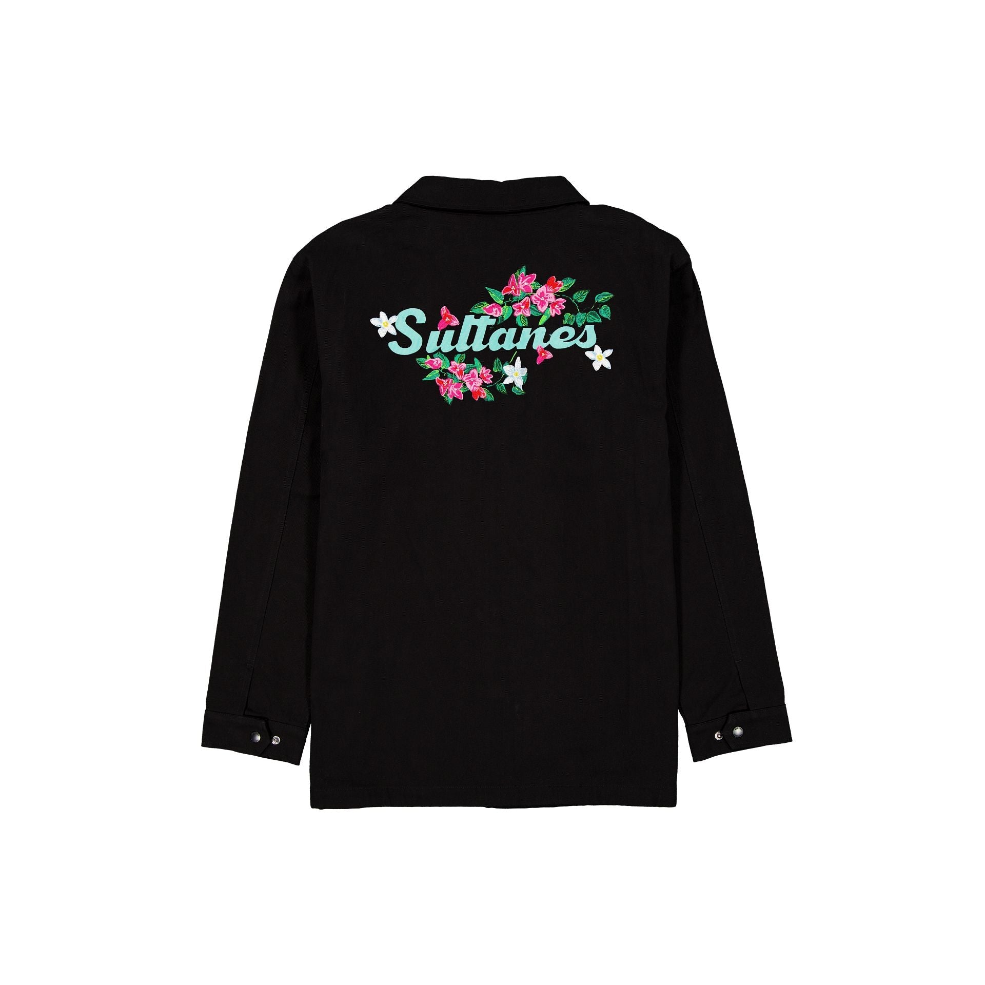 Sultanes de Monterrey Black Floral Jacket