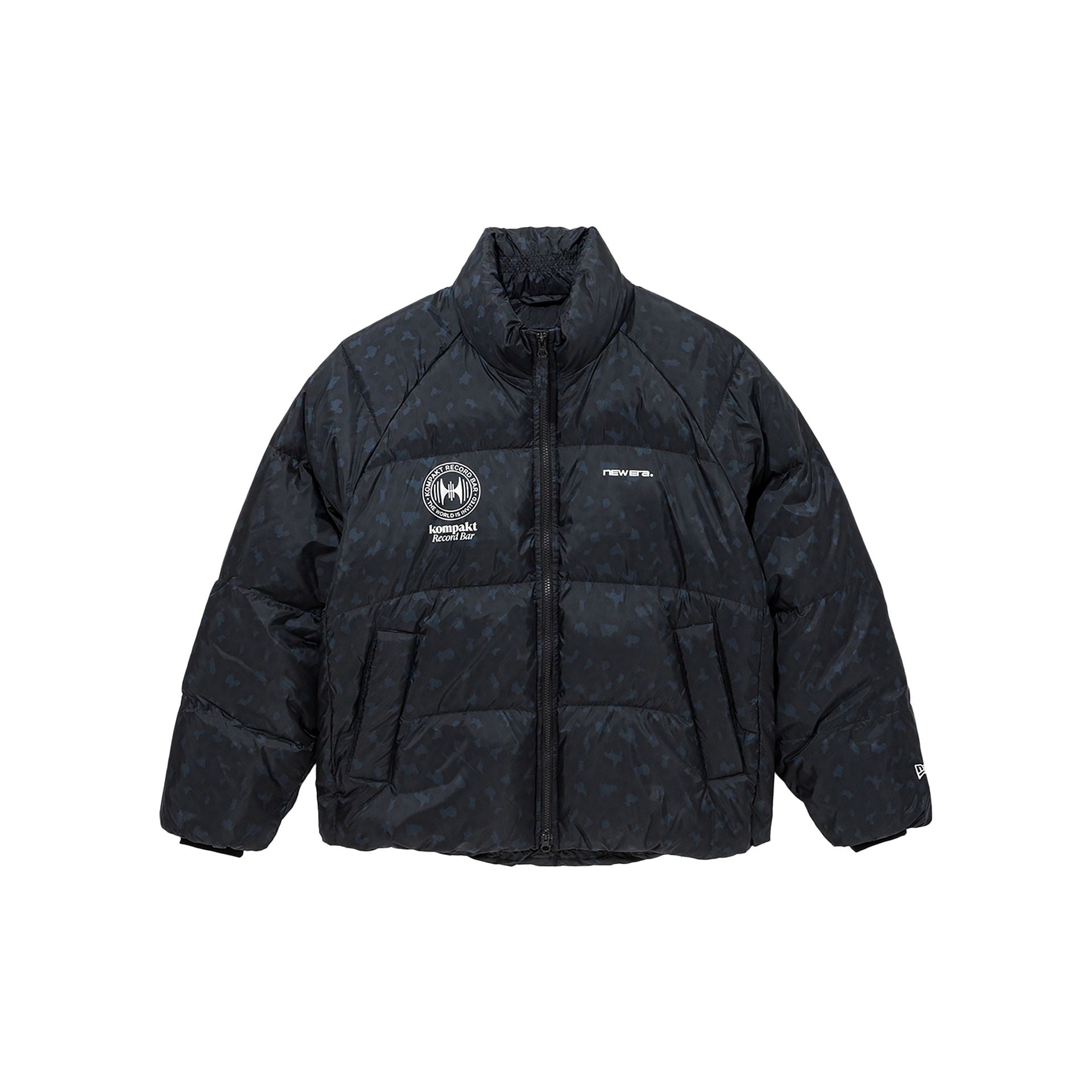 New Era Cap x Kompakt Record Bar Puffer Jacket
