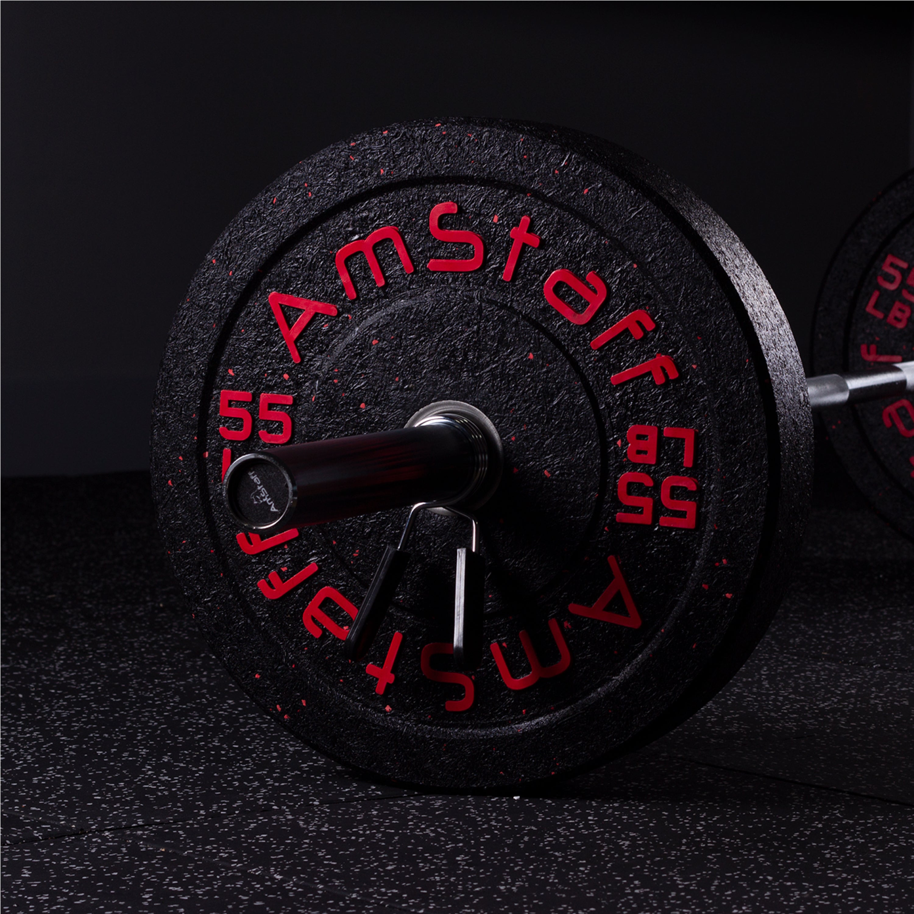 350lbs Crumb Rubber Bumper Plate Weight Set