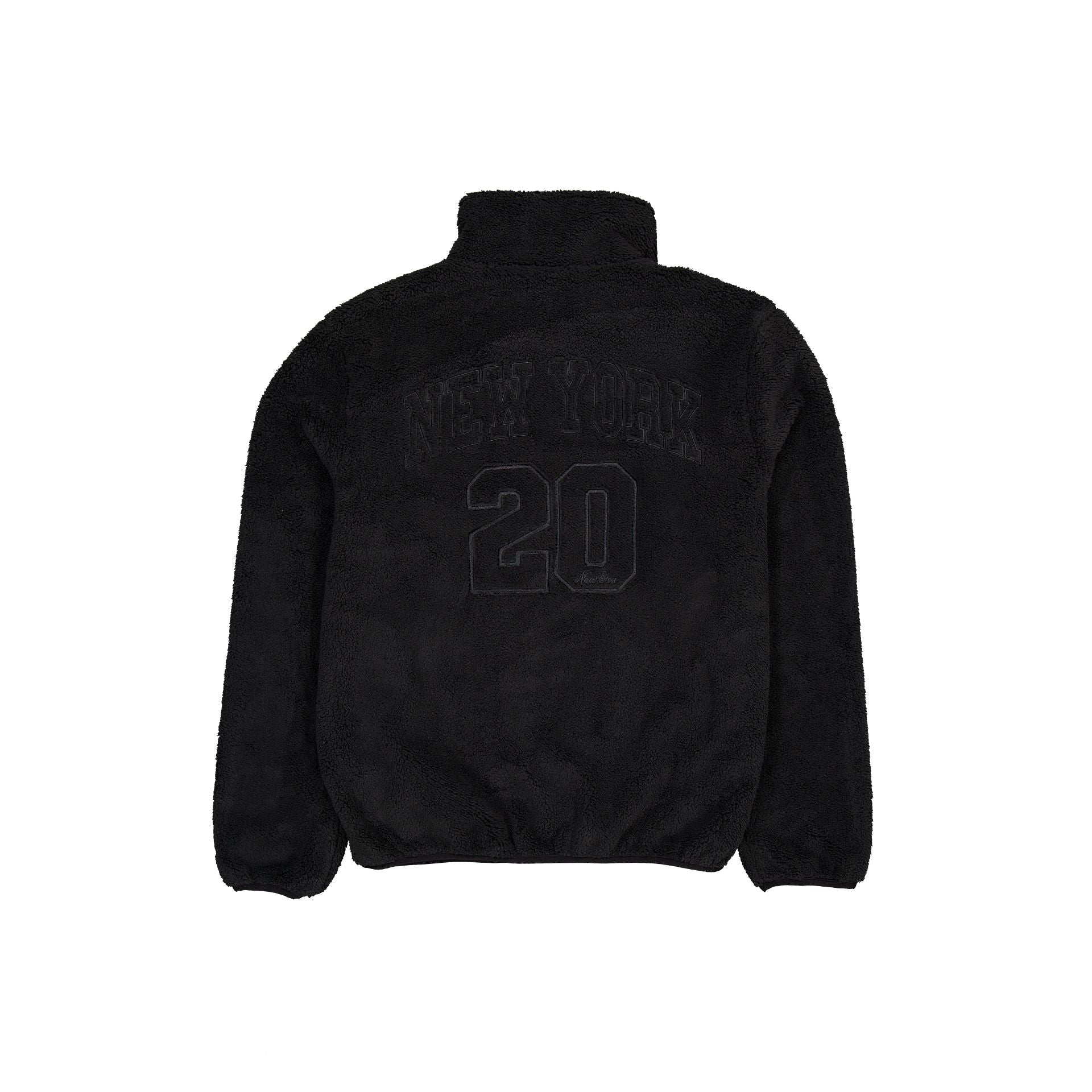 New Era Black Sherpa Jacket