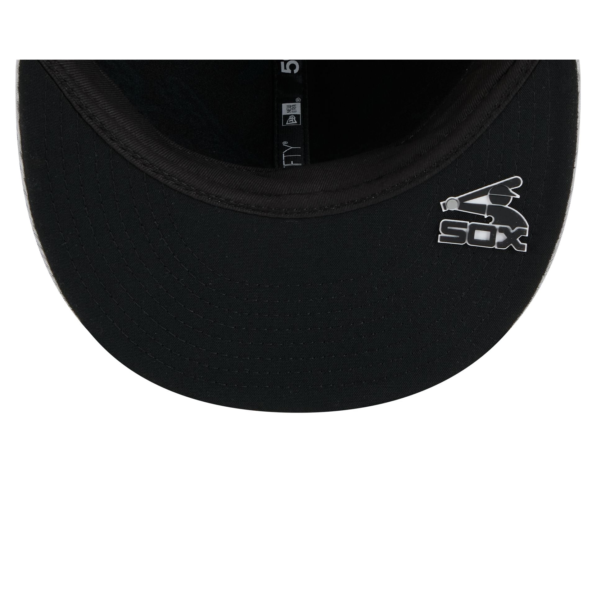 Chicago White Sox 2025 Clubhouse Gray 59FIFTY Fitted Hat