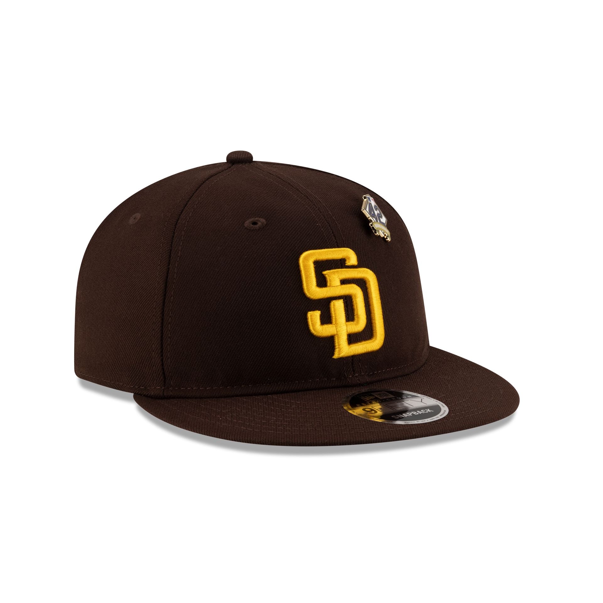 San Diego Padres Jackie Robinson Day 2025 Retro Crown 9FIFTY Snapback Hat
