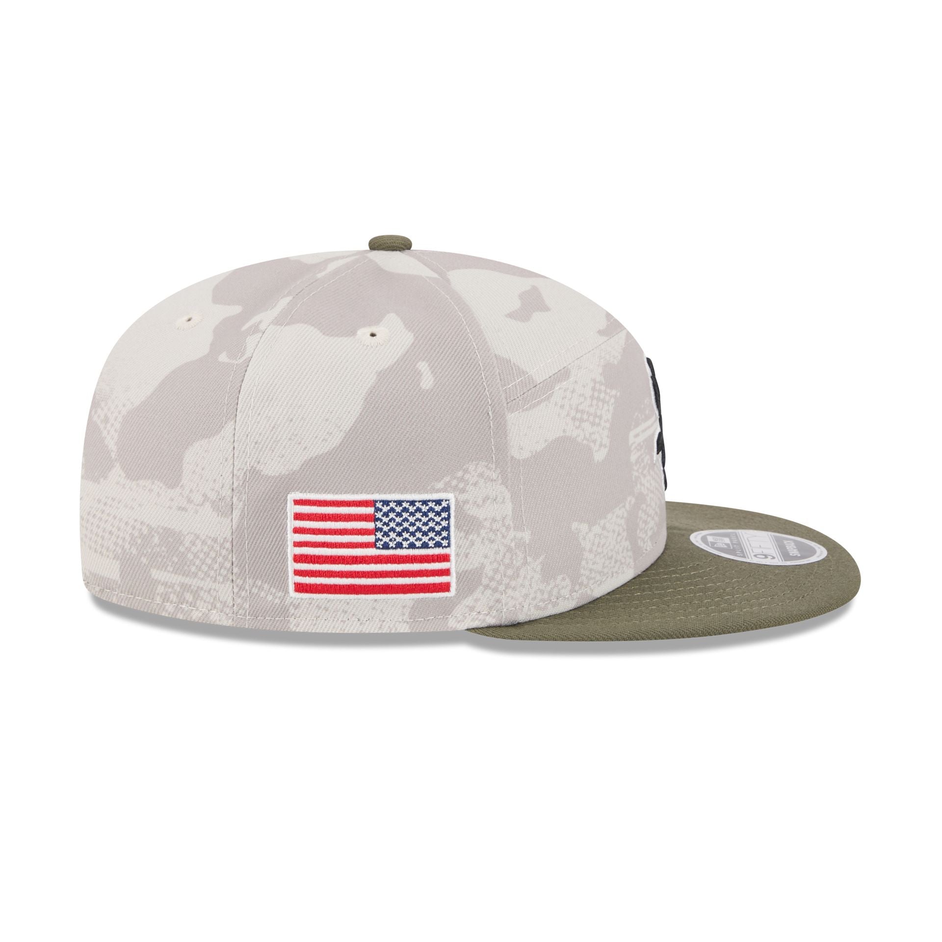 Chicago White Sox Armed Forces Day 2025 Split Panel 9FIFTY Snapback Hat