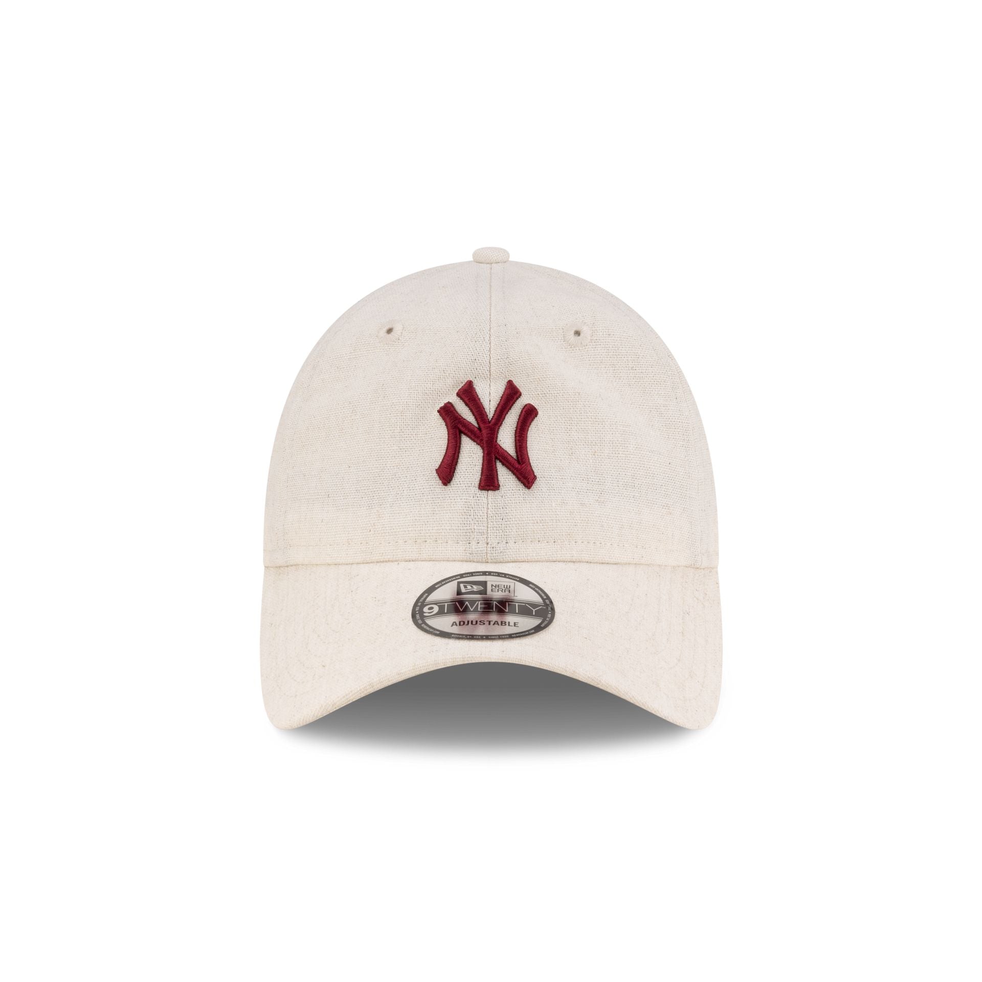 New York Yankees Linen Cream 9TWENTY Adjustable Hat