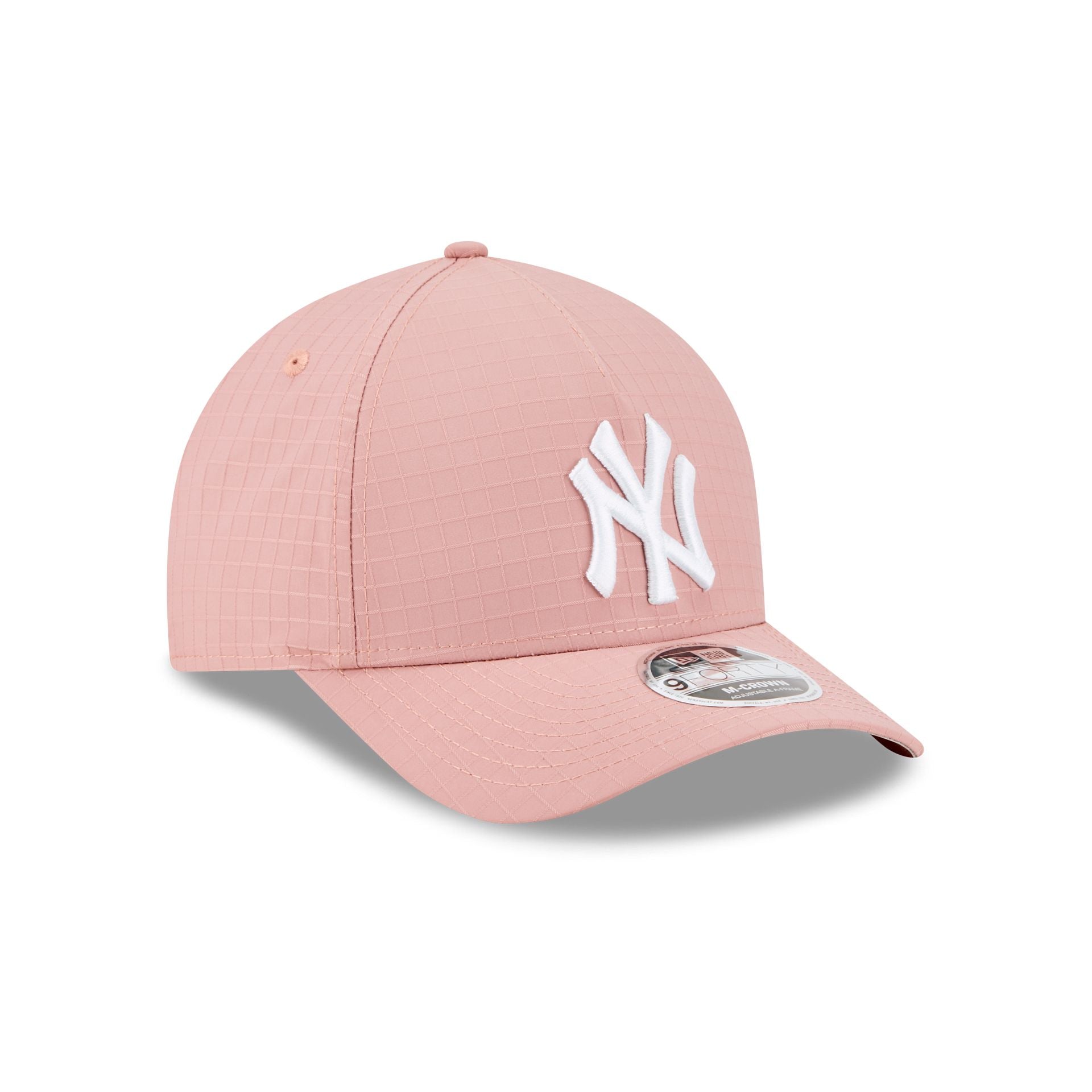 New York Yankees Pink Ripstop 9FORTY M-Crown A-Frame Snapback Hat