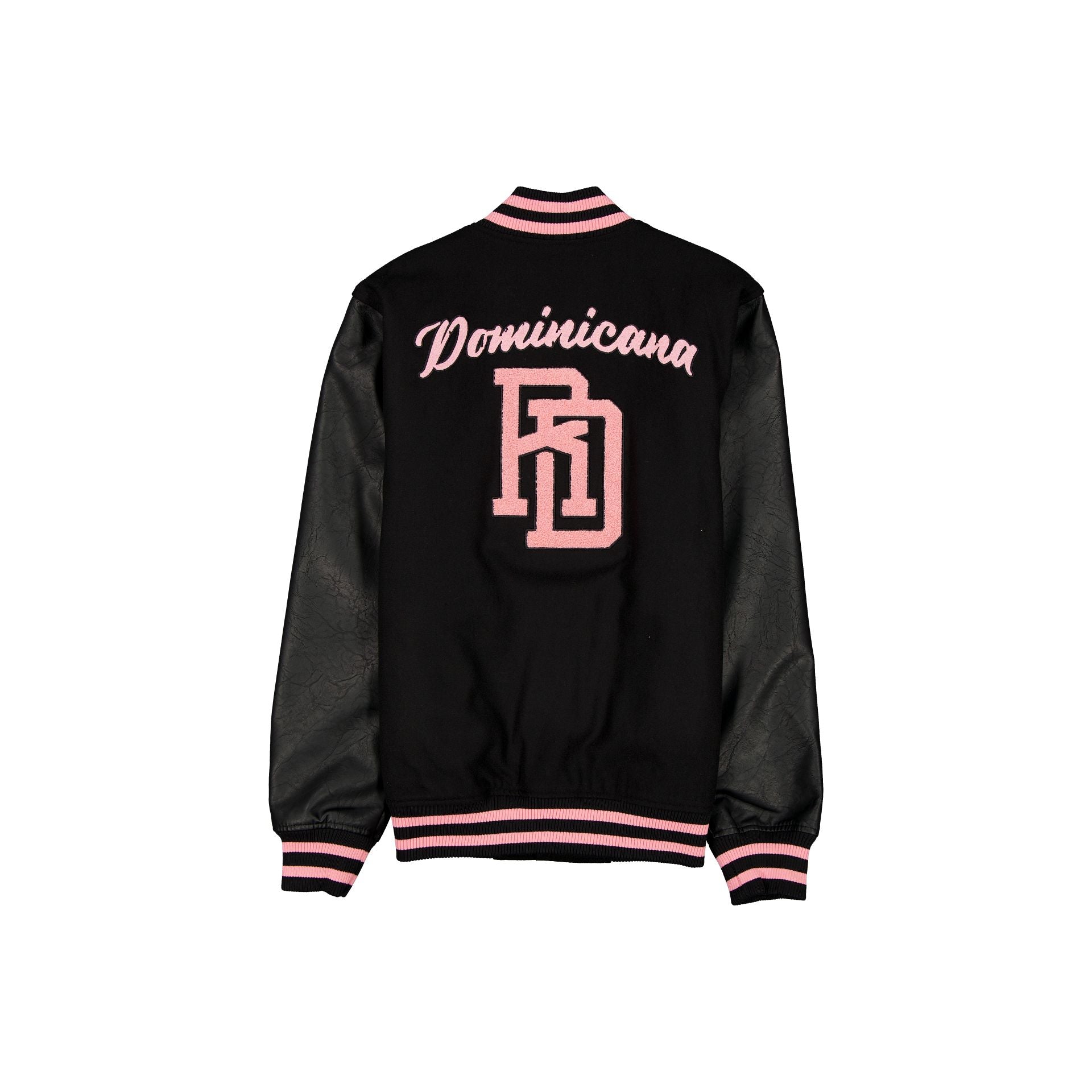 Dominican Republic Black Bomber Jacket