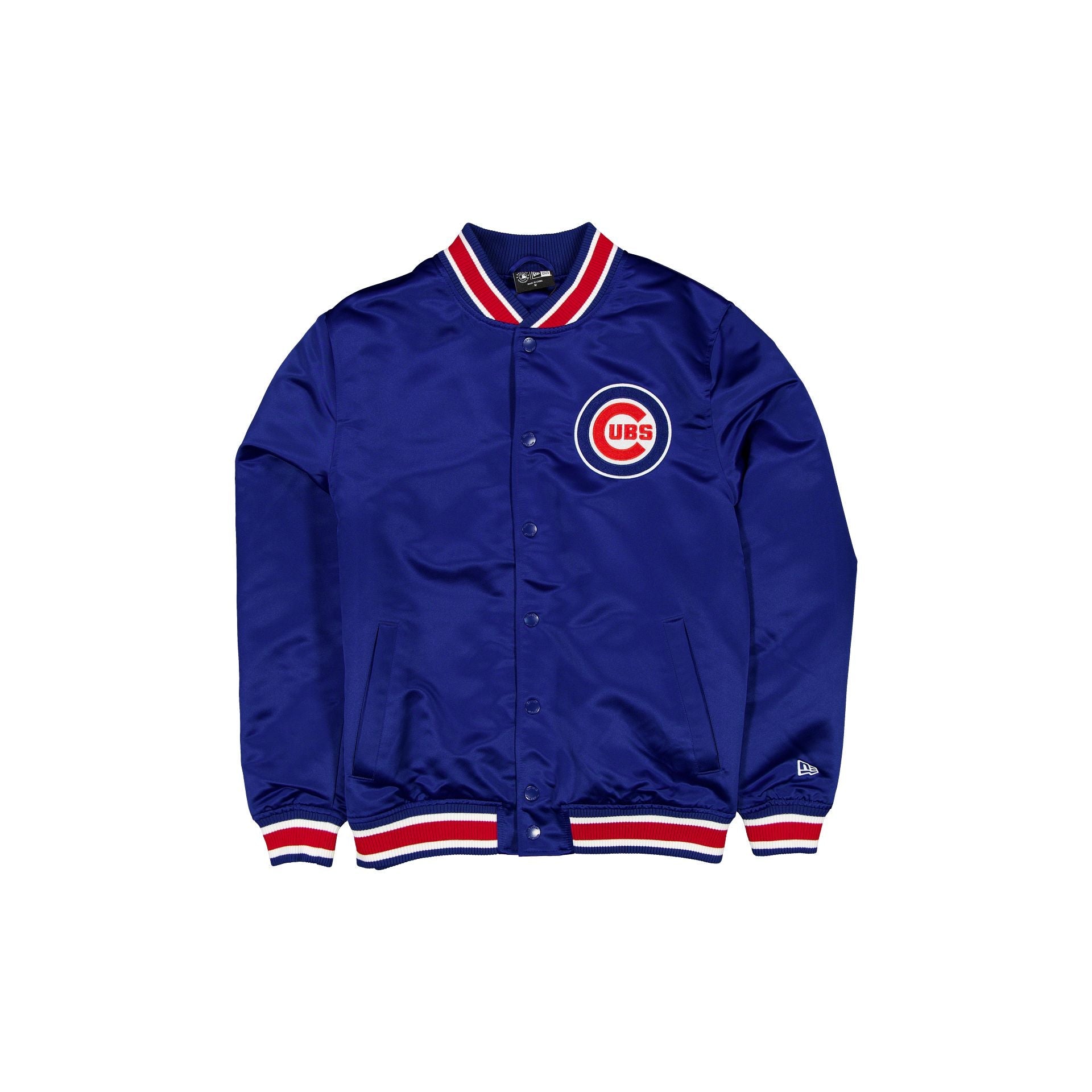 Chicago Cubs Sport Classics Blue Satin Jacket