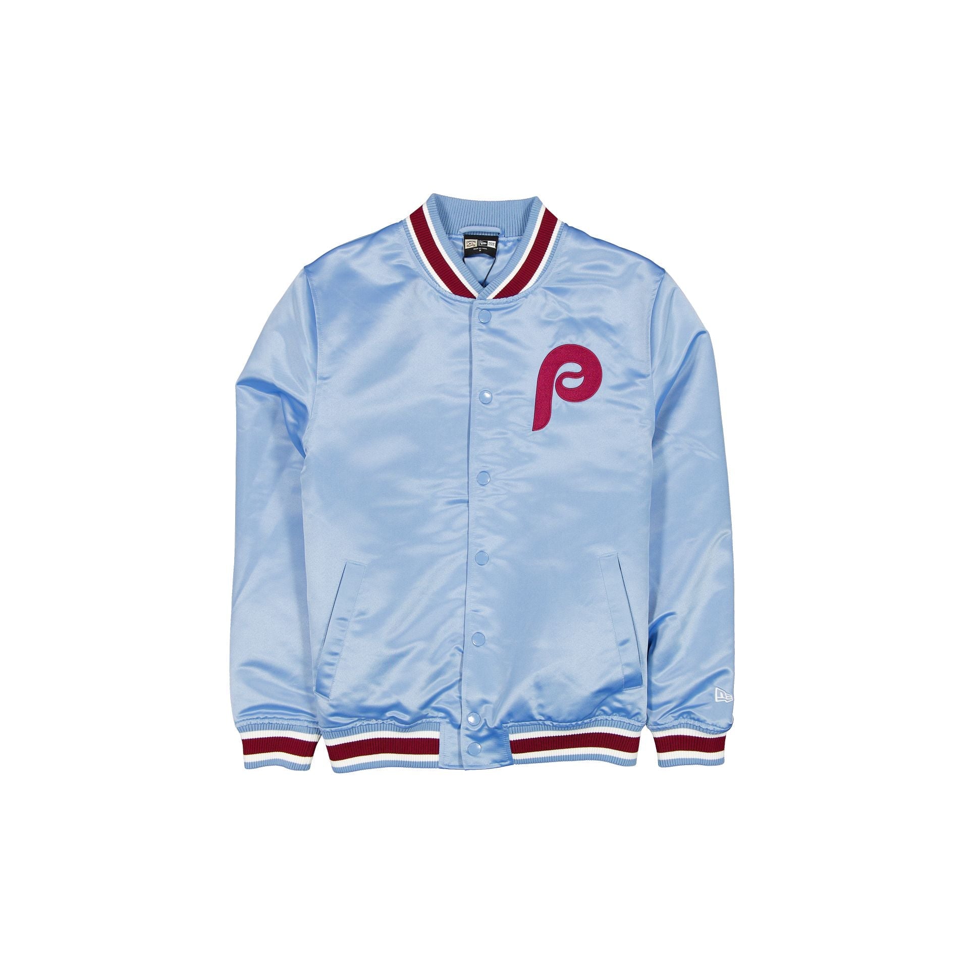 Philadelphia Phillies Sport Classics Light Blue Satin Jacket