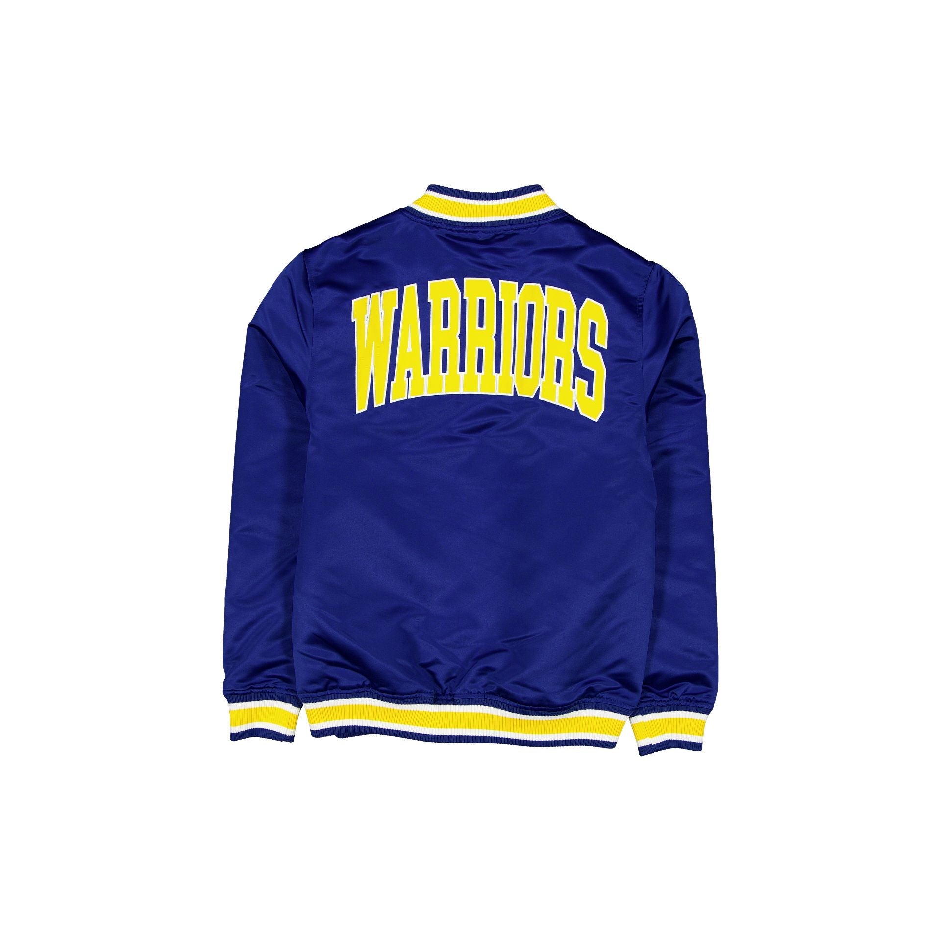 Golden State Warriors Sport Classics Blue Satin Jacket