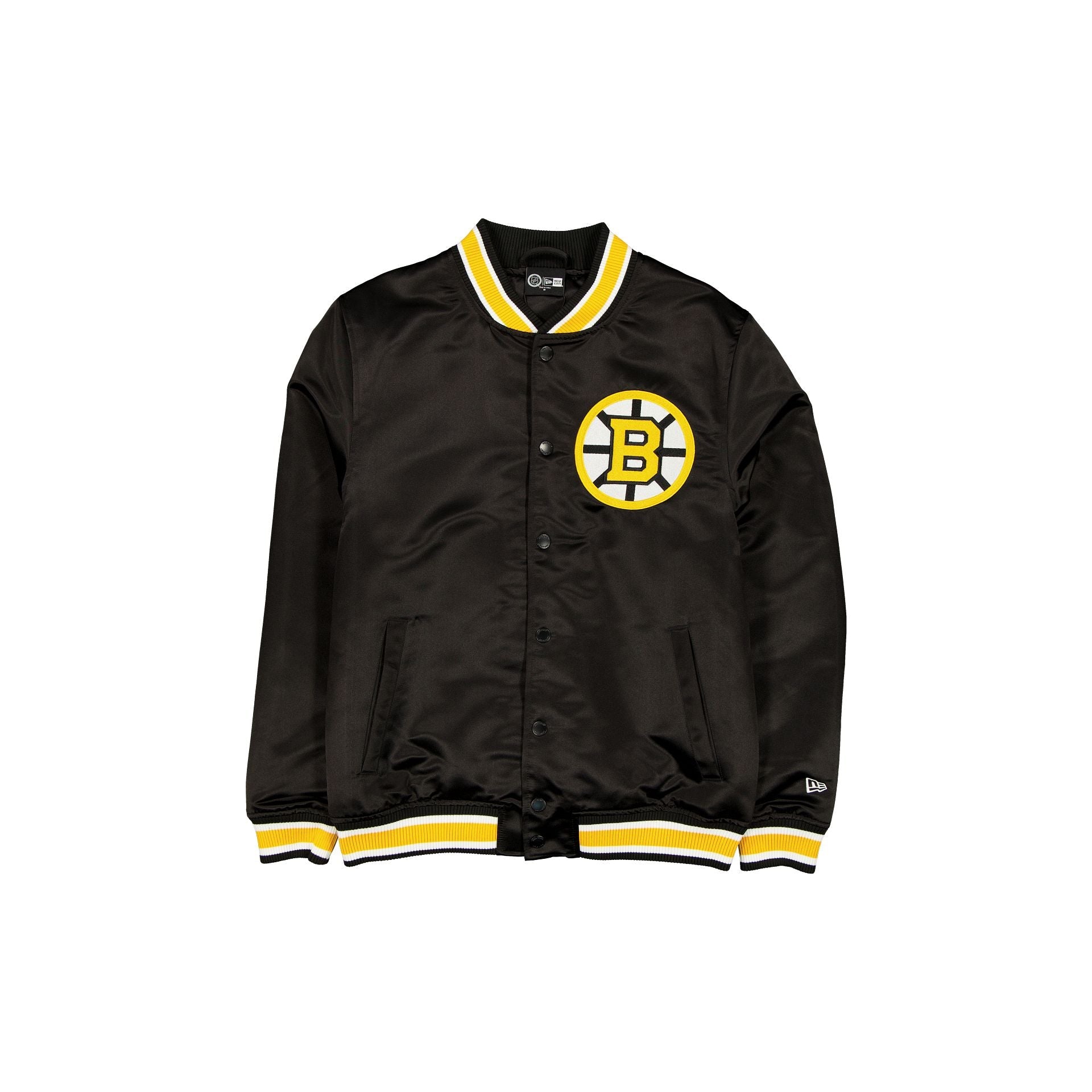 Boston Bruins Sport Classics Black Satin Jacket