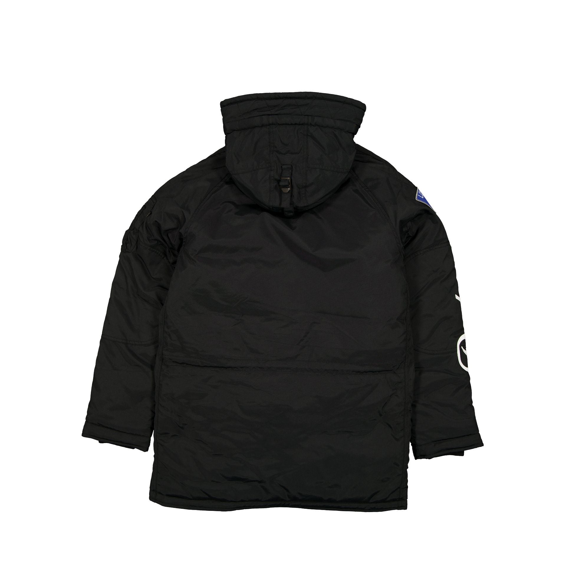 Alpha Industries x Los Angeles Dodgers Black N-3B Parka Jacket