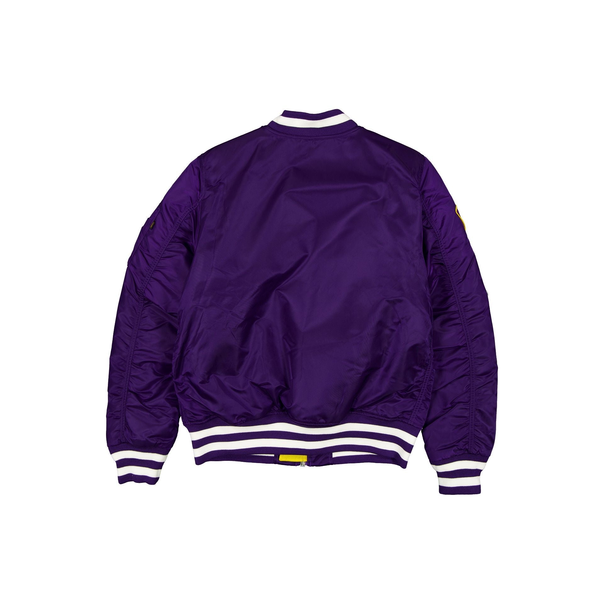 Alpha Industries x Los Angeles Lakers Purple MA-1 Bomber Jacket