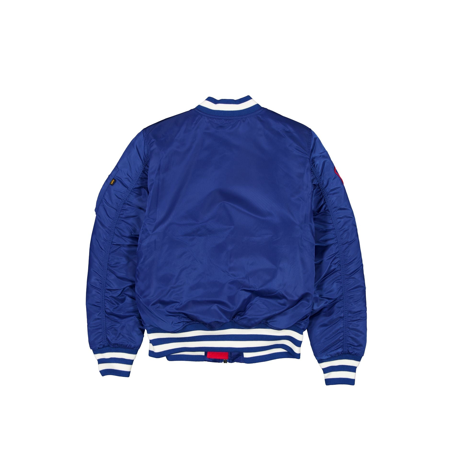 Alpha Industries x Brooklyn Dodgers Cooperstown Blue MA-1 Bomber Jacket