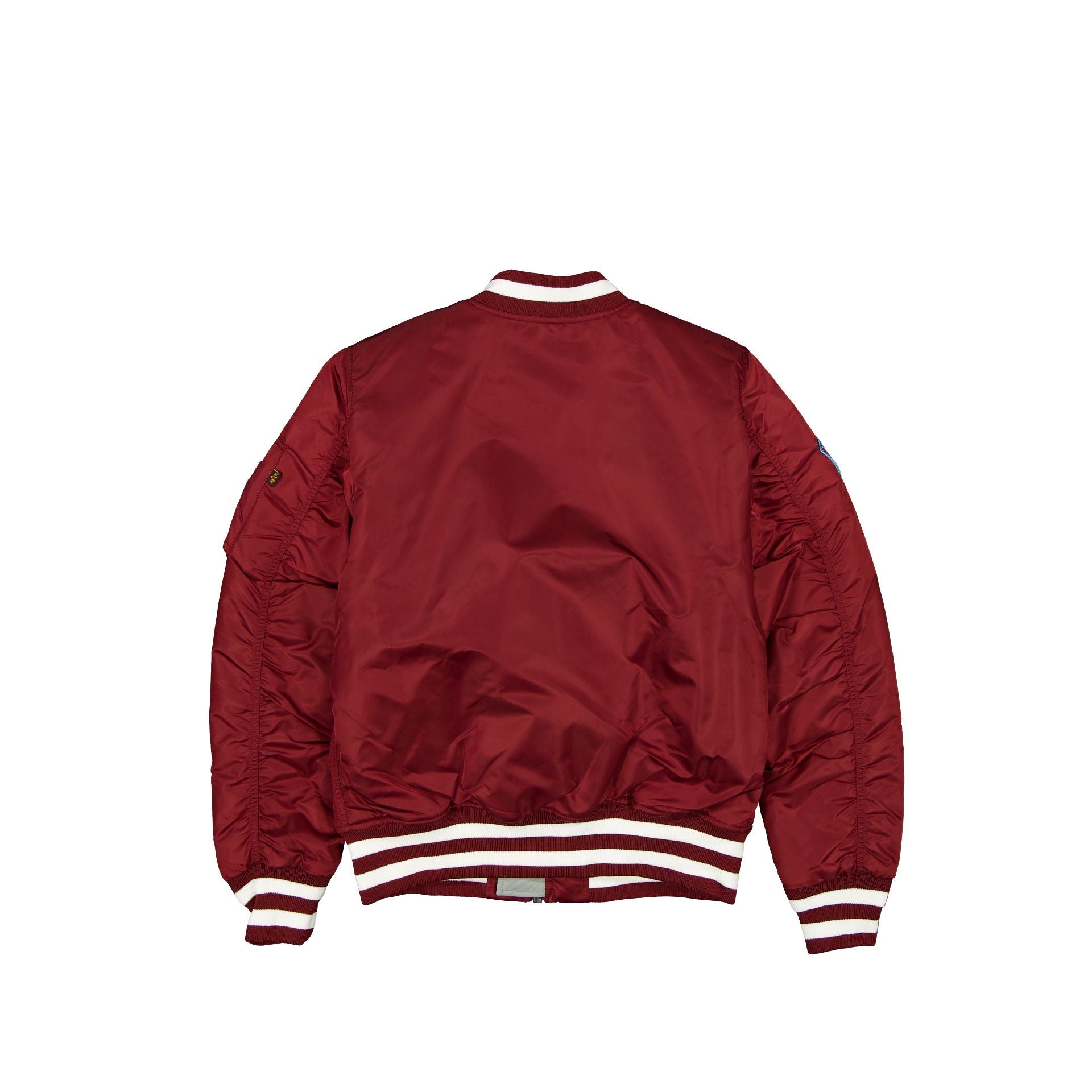 Alpha Industries x Philadelphia Phillies Cooperstown Maroon MA-1 Bomber Jacket