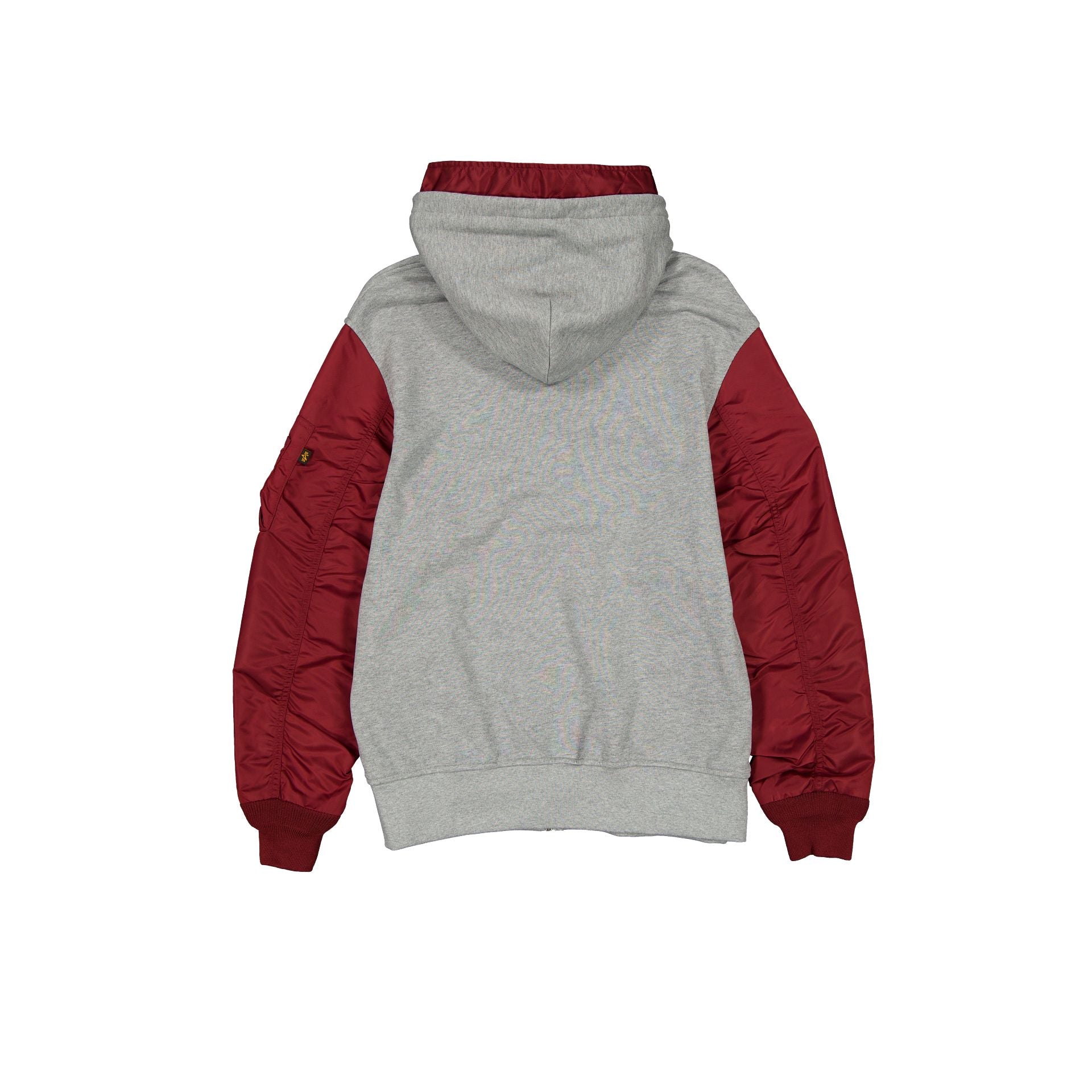 Alpha Industries x Philadelphia Phillies Cooperstown Gray MA-1 Full Zip Fleece Jacket