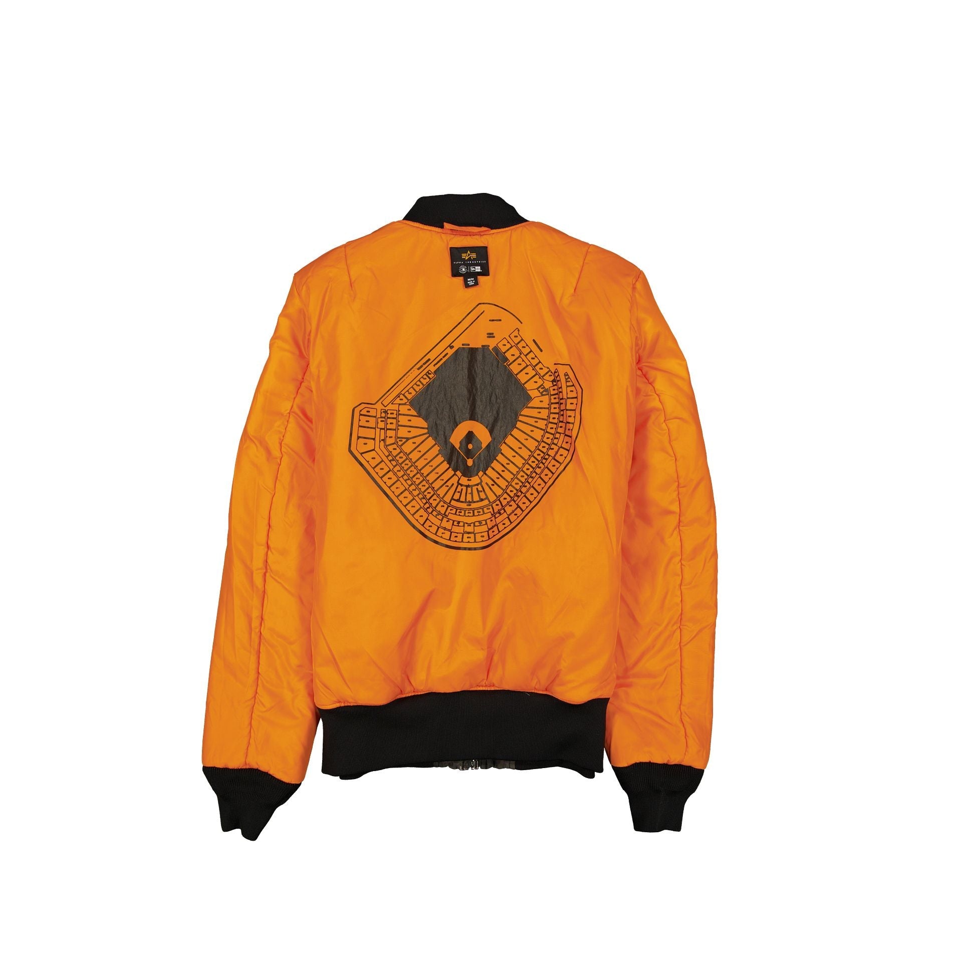 Alpha Industries x Houston Astros Black Camo MA-1 Bomber Jacket