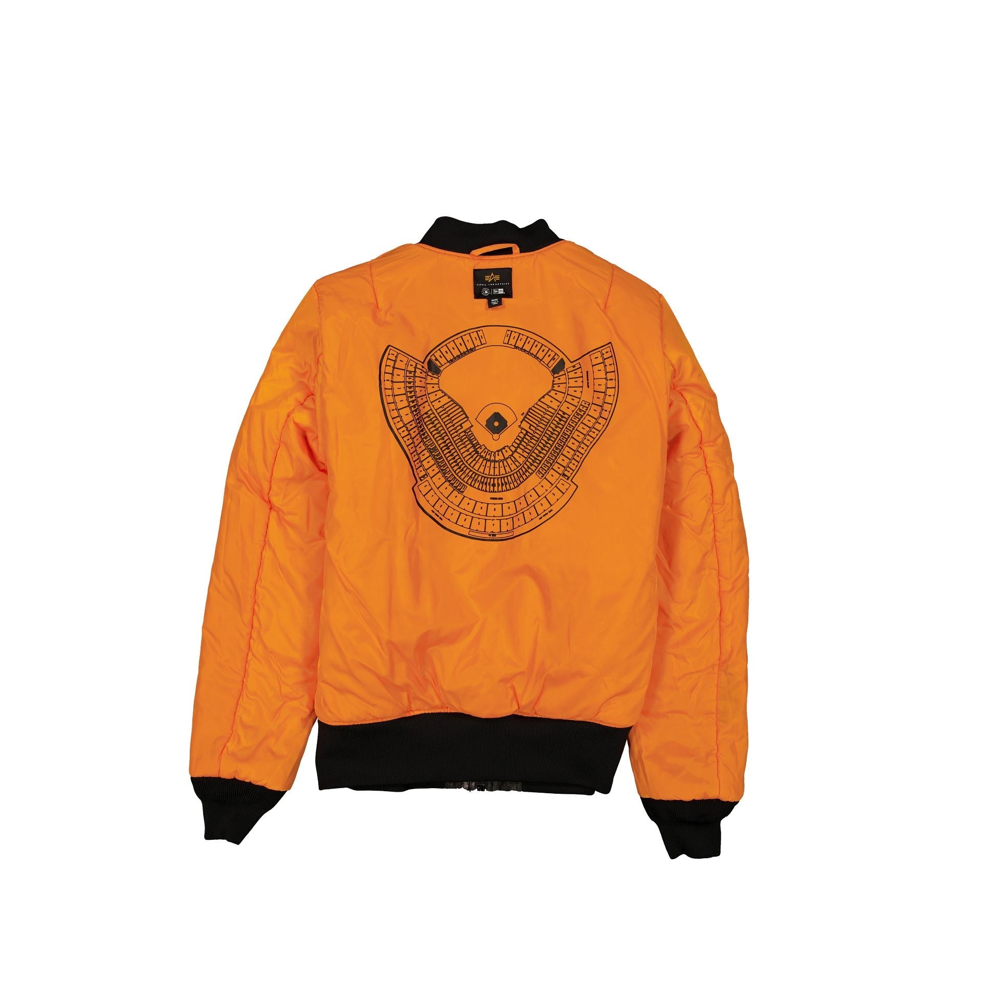 Alpha Industries x Los Angeles Dodgers Black Camo MA-1 Bomber Jacket