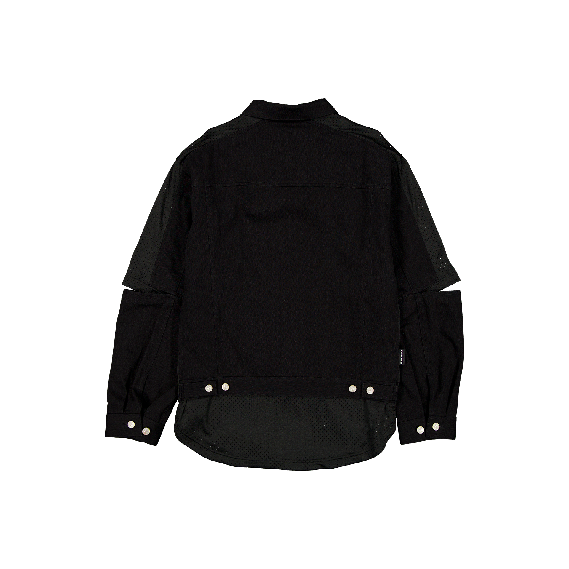 New Era Branded Mutation Black Denim Jacket