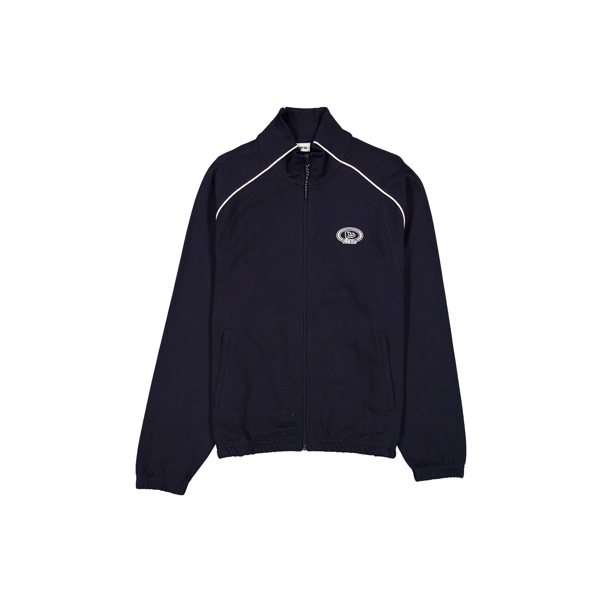 New Era Branded Shoreline Navy Full-Zip Track Jacket