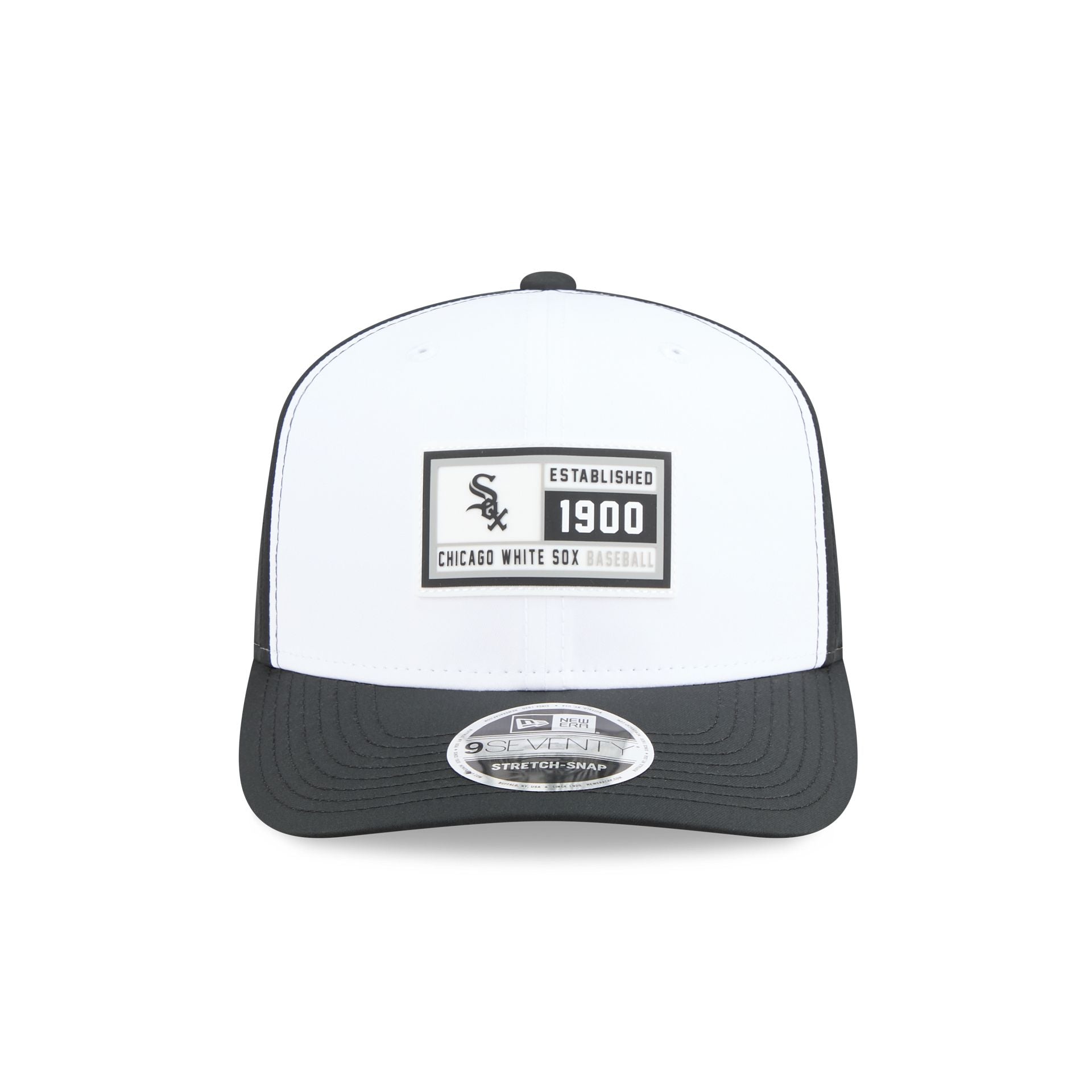 Chicago White Sox Est. Patch 9SEVENTY Stretch-Snap Hat
