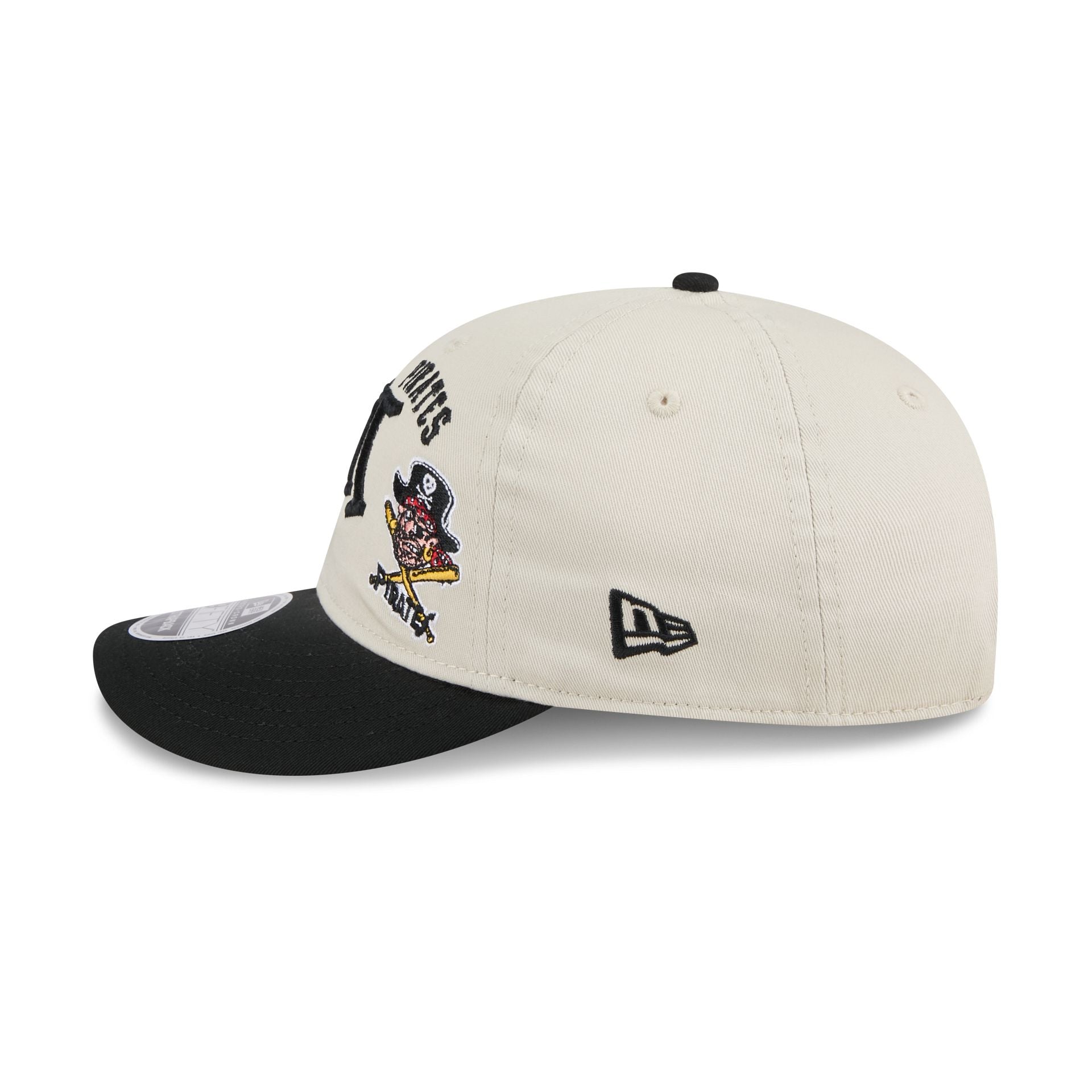 Pittsburgh Pirates Scattered Patches Retro Crown 9FIFTY Snapback Hat