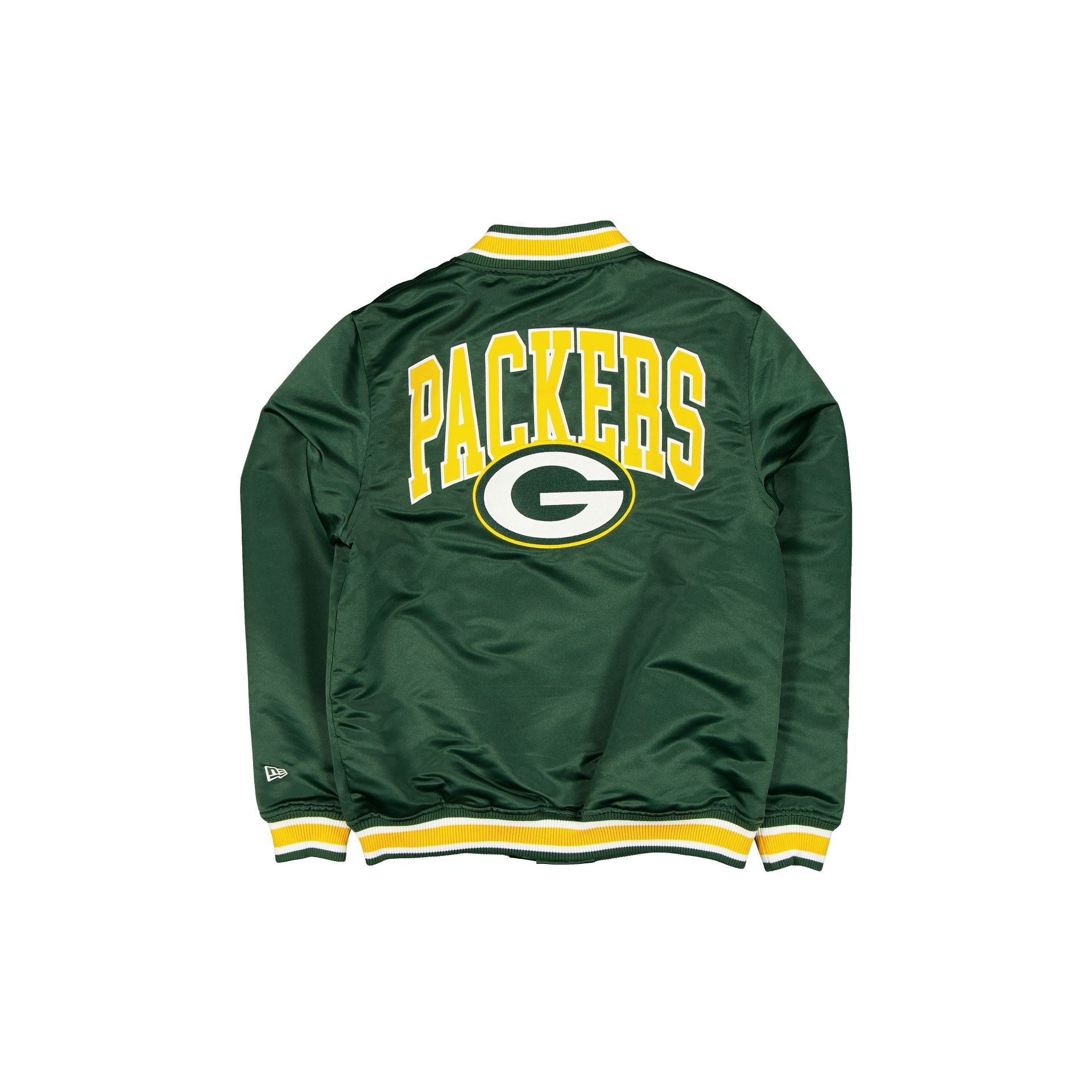Green Bay Packers Sport Classics Green Satin Jacket
