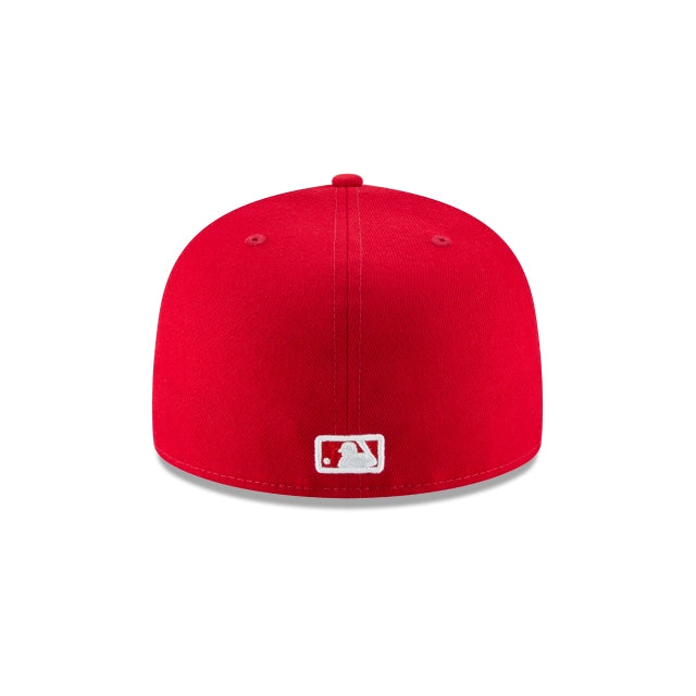 Chicago White Sox Scarlet Basic 59FIFTY Fitted Hat