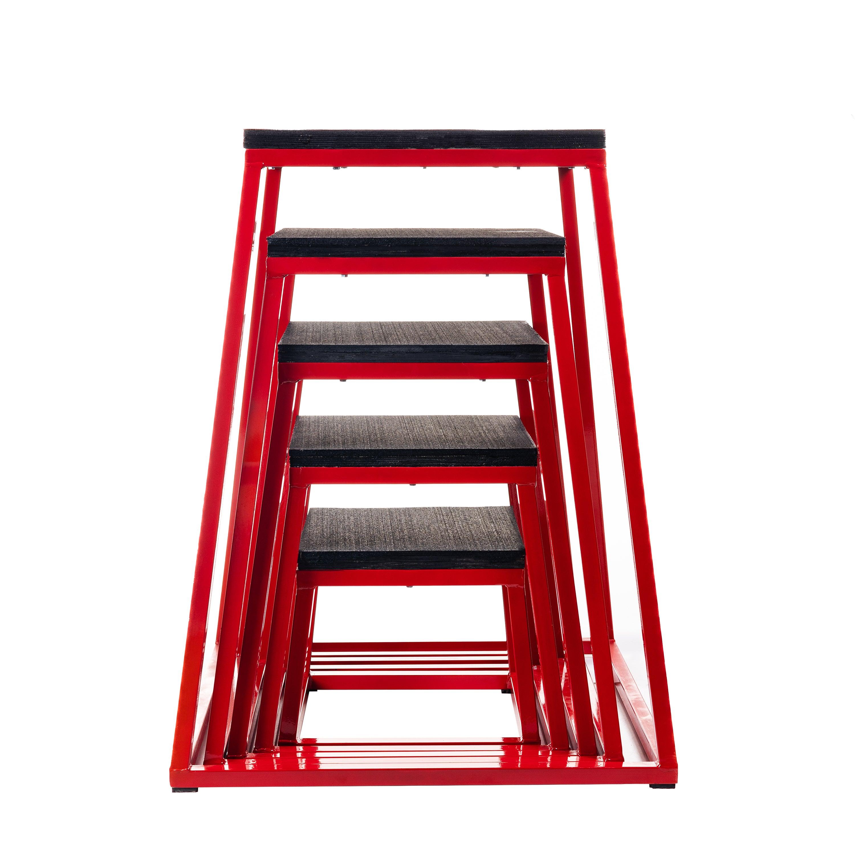 Plyometric Box Set: 12" 18" 24" 30" 36"