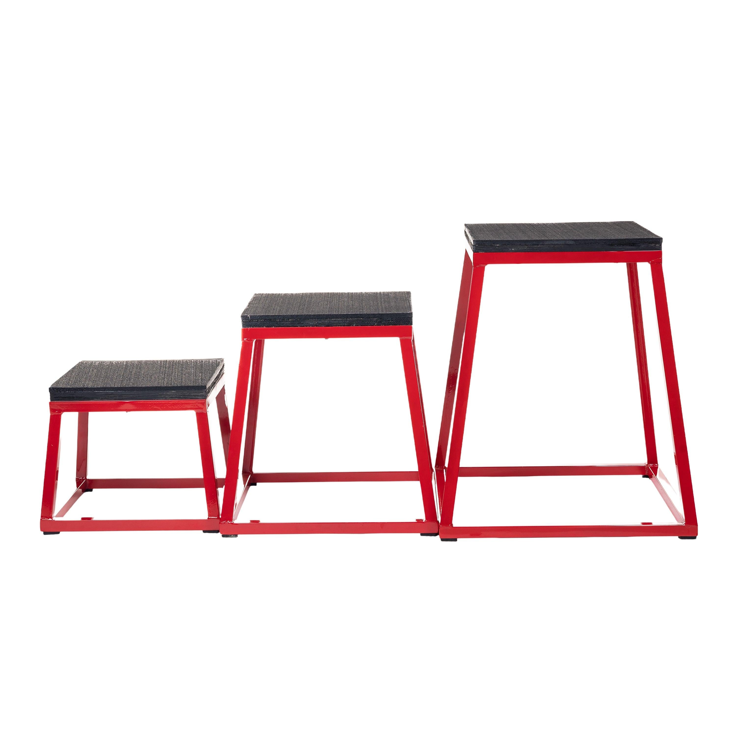 Plyometric Box Set: 12" 18" 24" 30" 36"