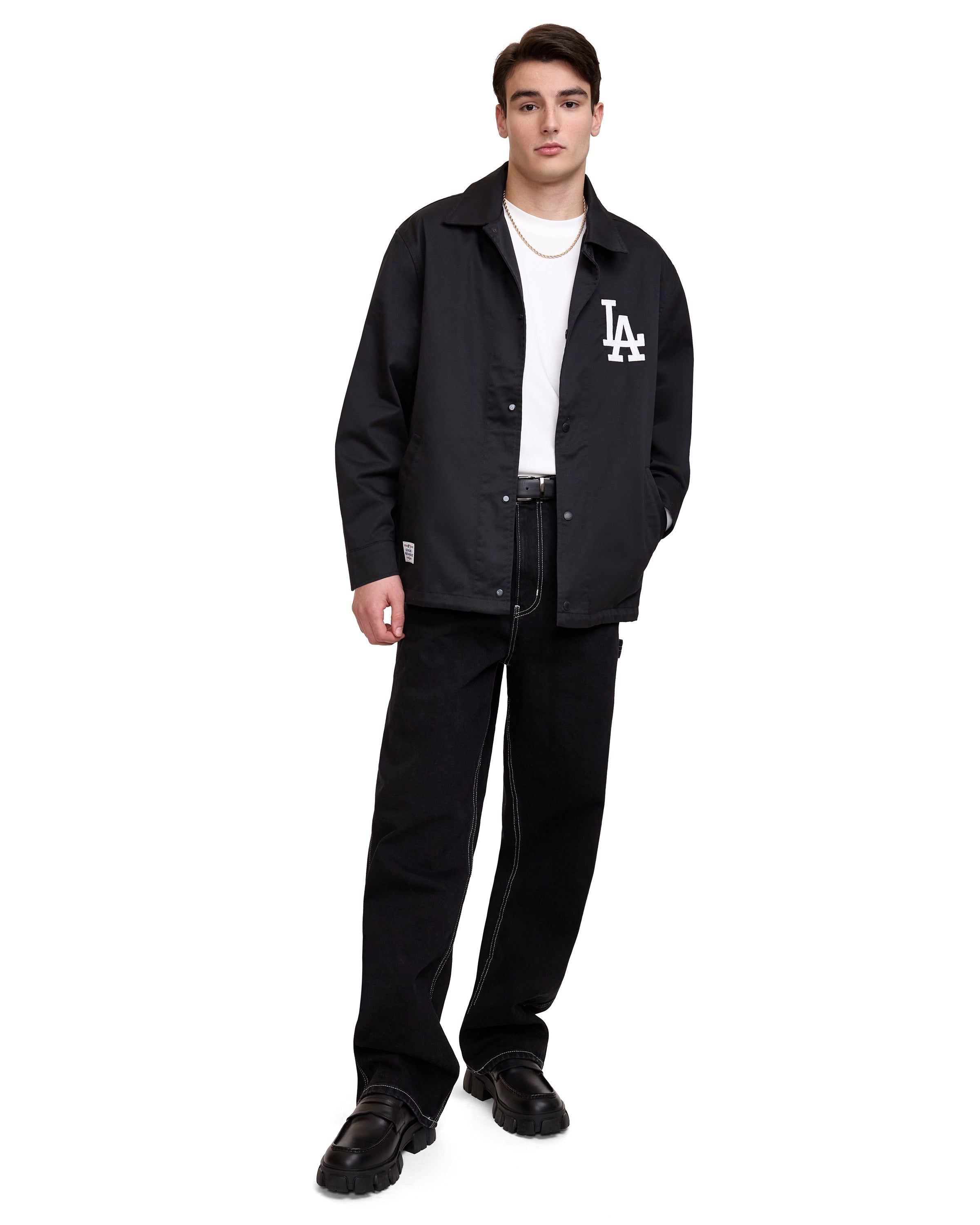 Los Angeles Dodgers Black Coach Jacket