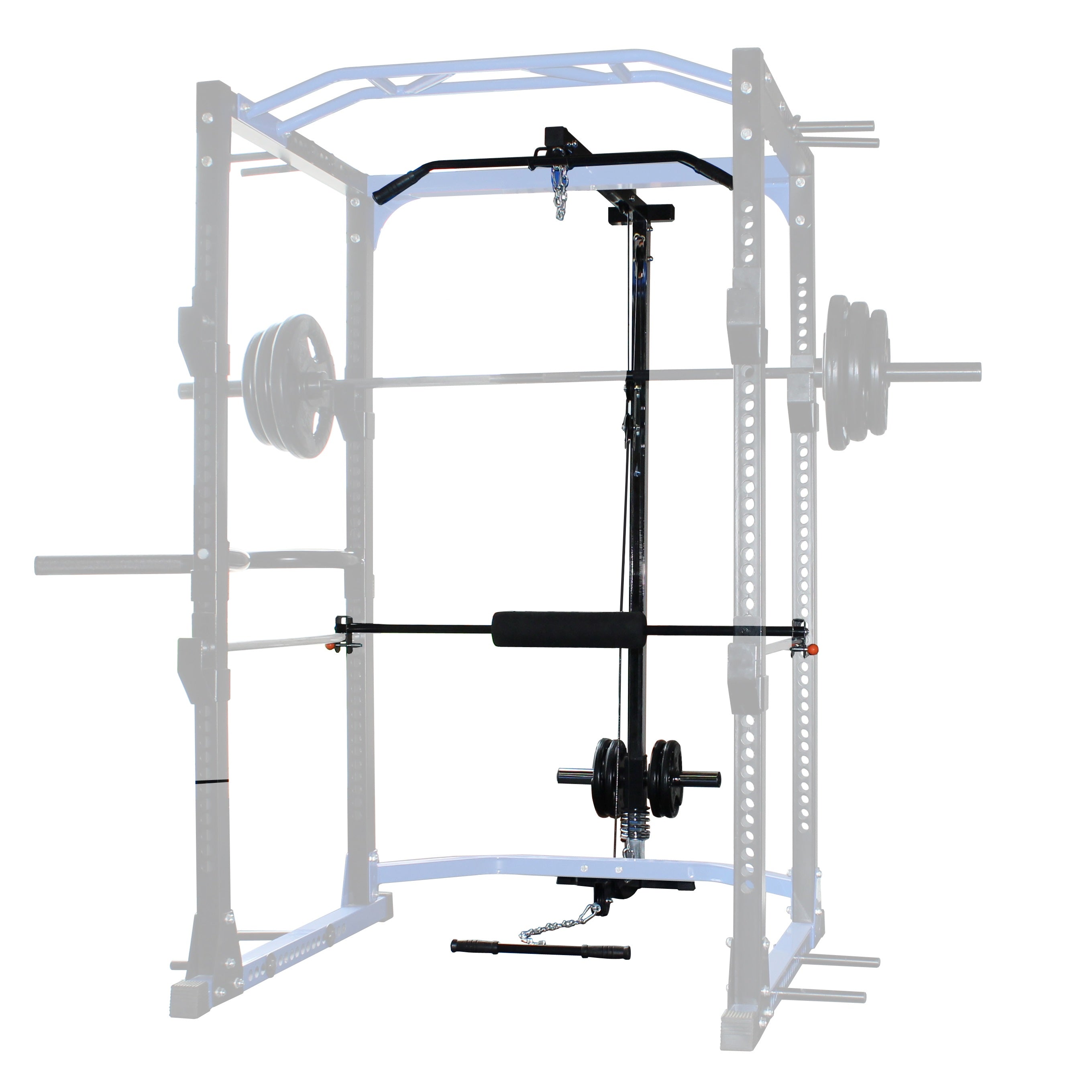 Lat/Pull Down Attachment for TR023 & TR025 Power Racks - TR025B