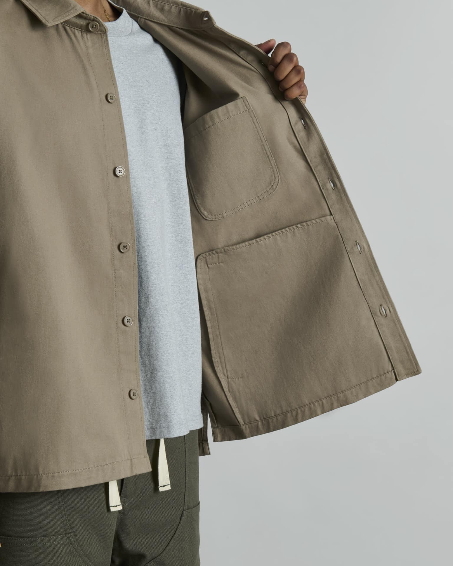 Ellicott Brindle Shirt Jacket