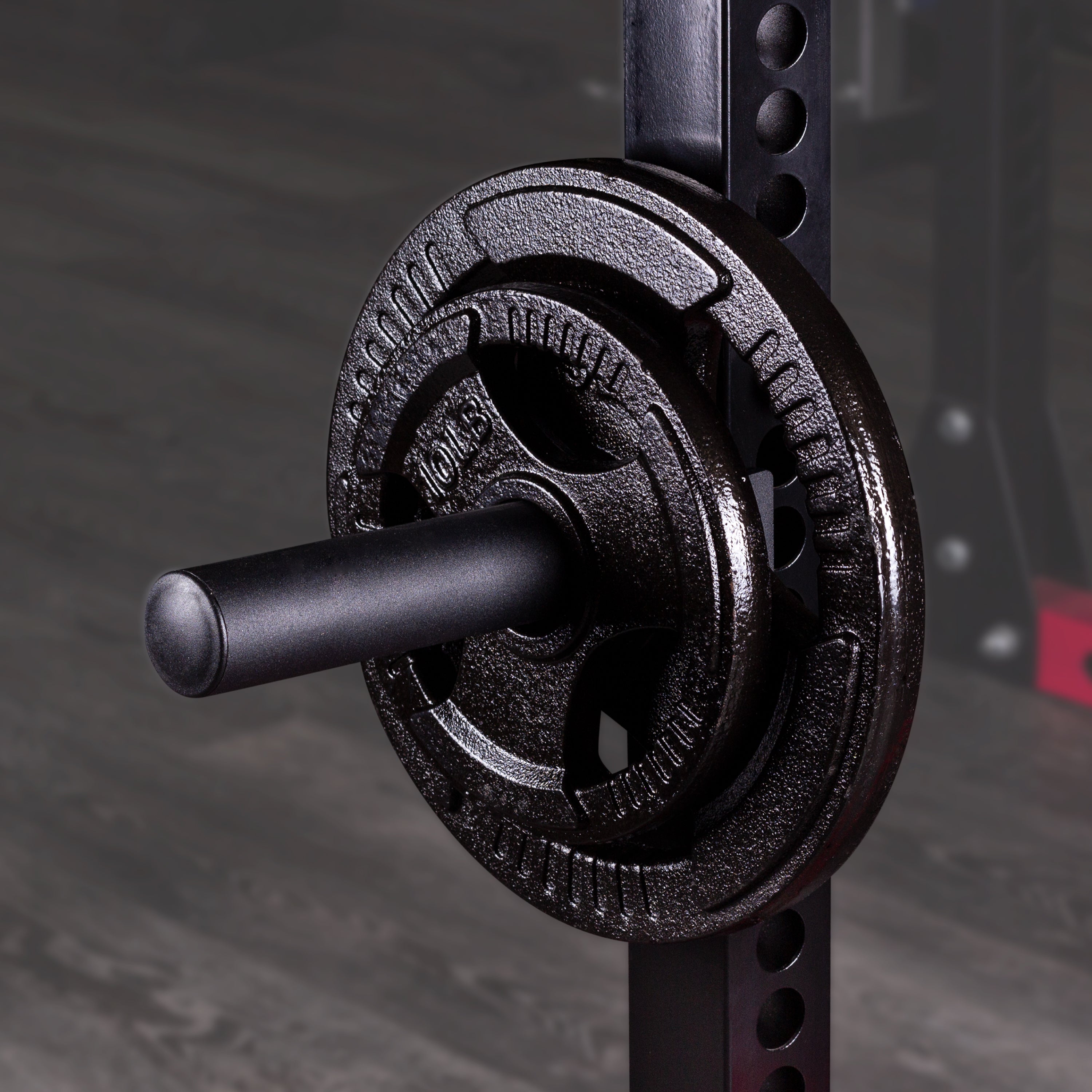 AmStaff Olympic Weight Plate Storage Pegs for Power Racks (Pair)