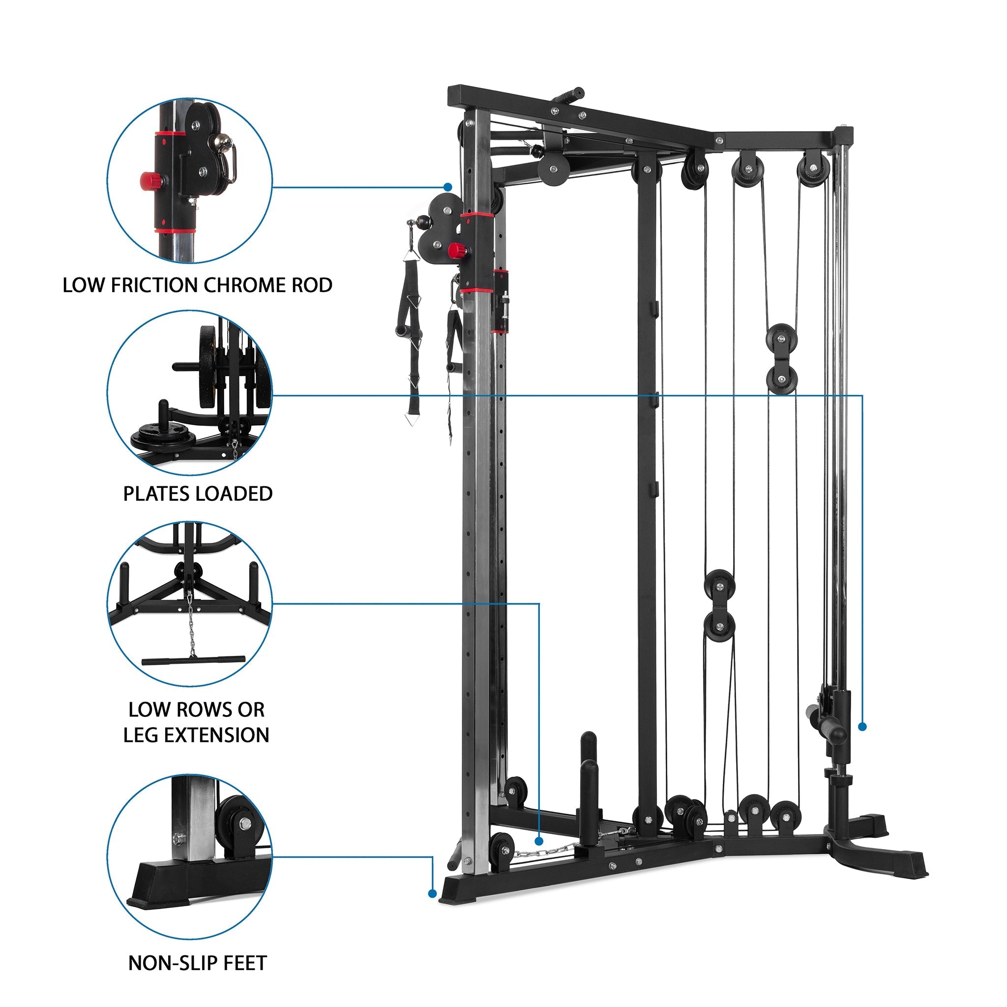 AmStaff Fitness DF2108 Functional Trainer