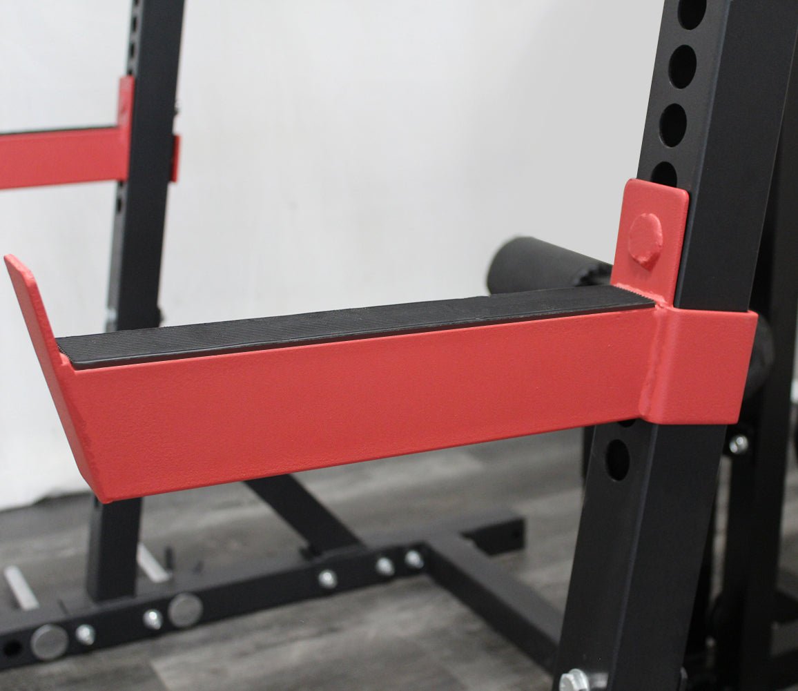 AmStaff TP007 Half Rack System with Lat/Pull Down Attachment