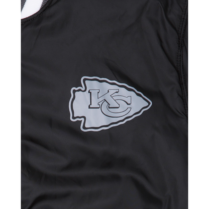 Alpha Industries X Kansas City Chiefs Gray MA-1 Bomber Jacket