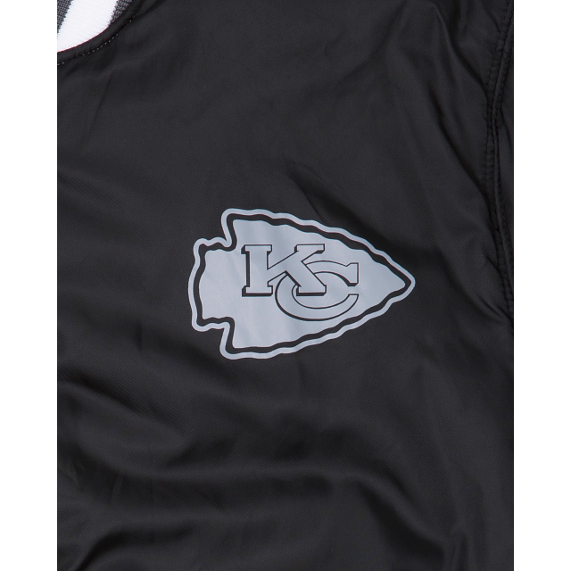 Alpha Industries X Kansas City Chiefs Gray MA-1 Bomber Jacket