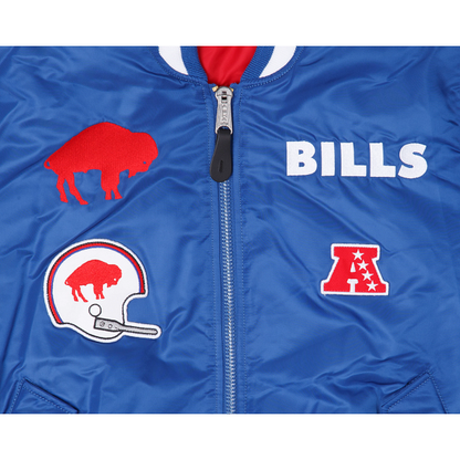 Alpha Industries X Buffalo Bills Alt MA-1 Bomber Jacket