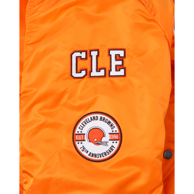 Alpha Industries X Cleveland Browns MA-1 Bomber Jacket