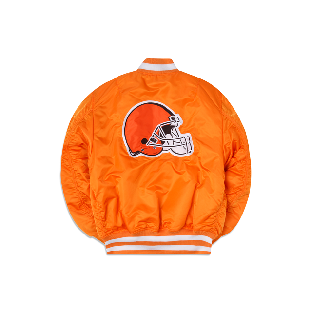 Alpha Industries X Cleveland Browns MA-1 Bomber Jacket
