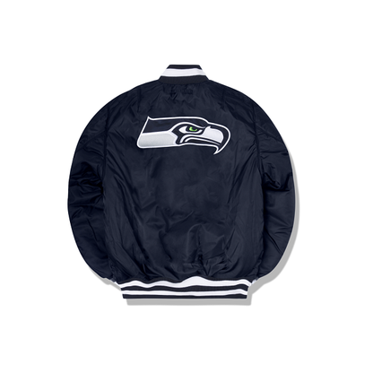 Alpha Industries X Seattle Seahawks MA-1 Bomber Jacket