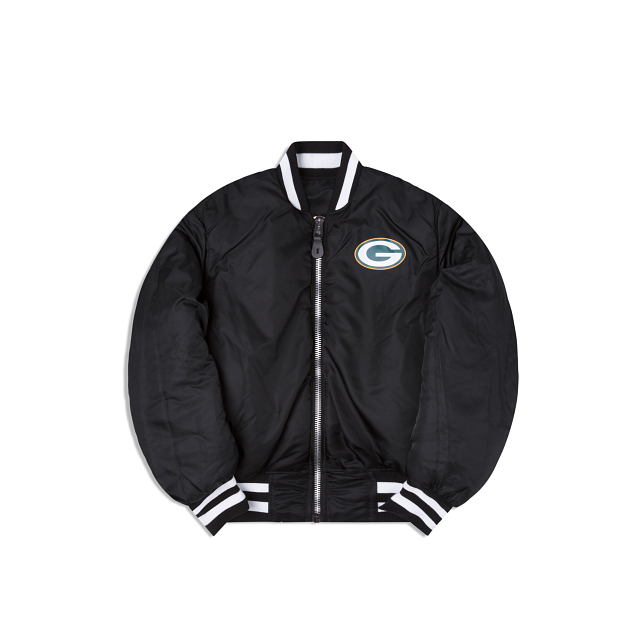 Alpha Industries X Green Bay Packers MA-1 Bomber Jacket