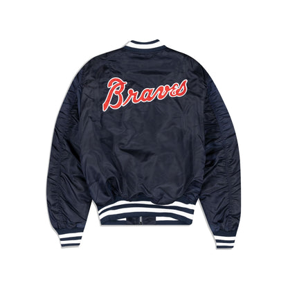 Alpha Industries X Atlanta Braves MA-1 Bomber Jacket