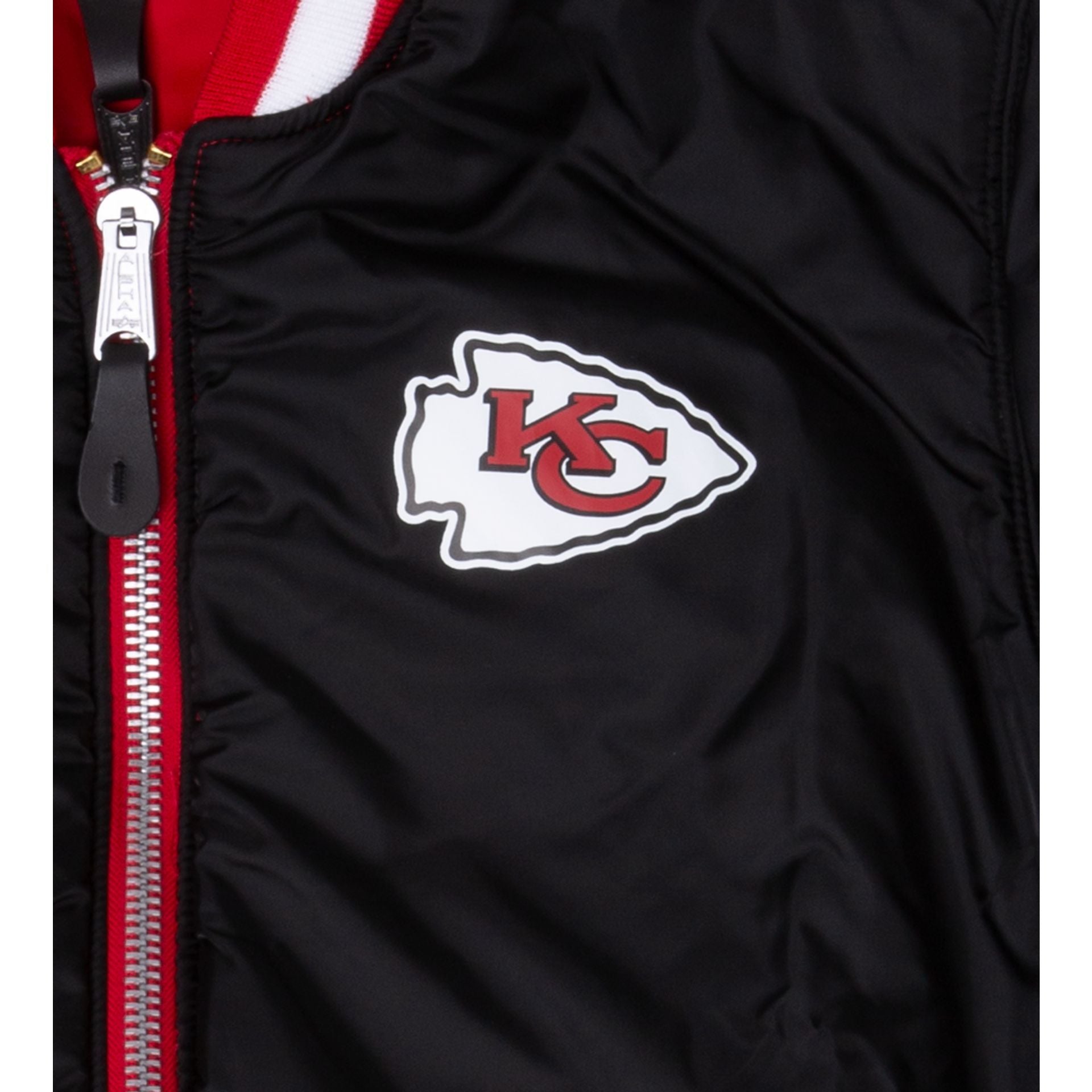 Alpha Industries X Kansas City Chiefs MA-1 Bomber Jacket