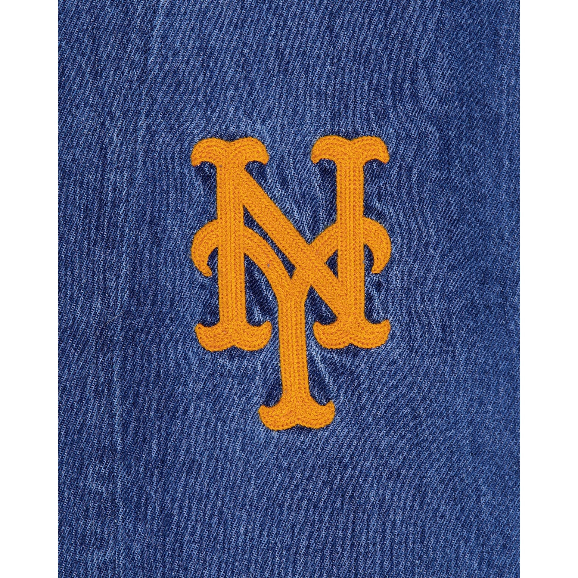 New York Mets Denim Coach Jacket