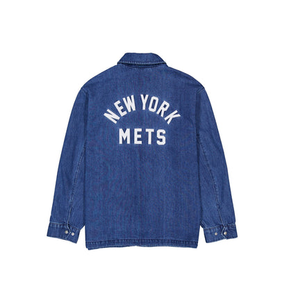 New York Mets Denim Coach Jacket