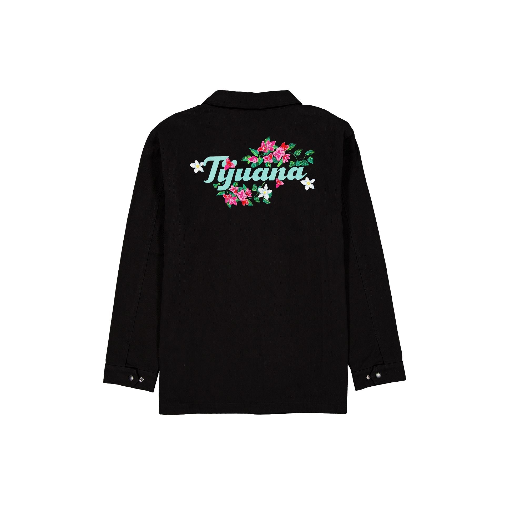 Toros de Tijuana Black Floral Jacket